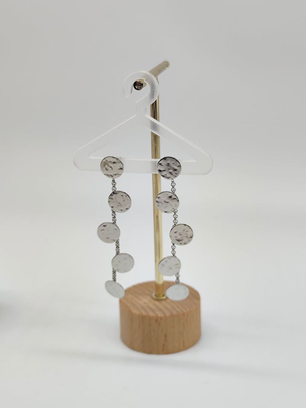 Pendientes Hammered Cascade