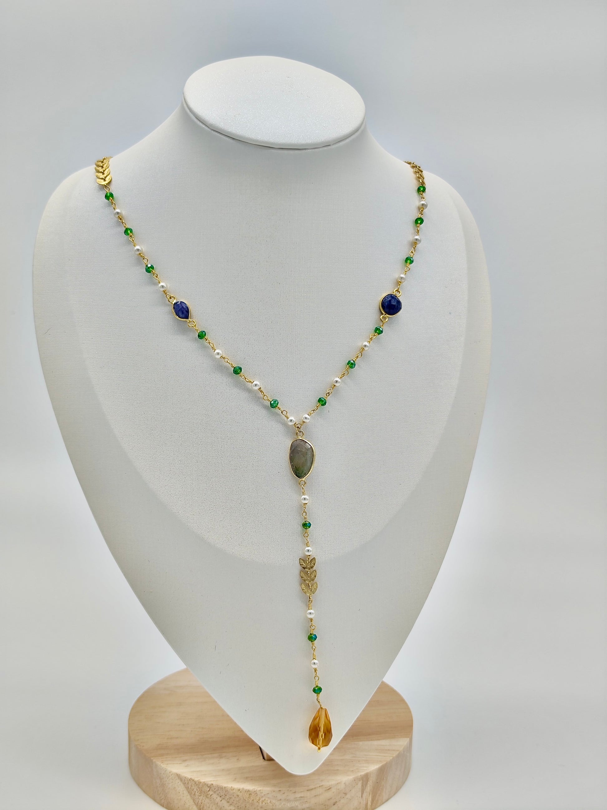 Collar Largo Vana Padma – Colección Nila Padma