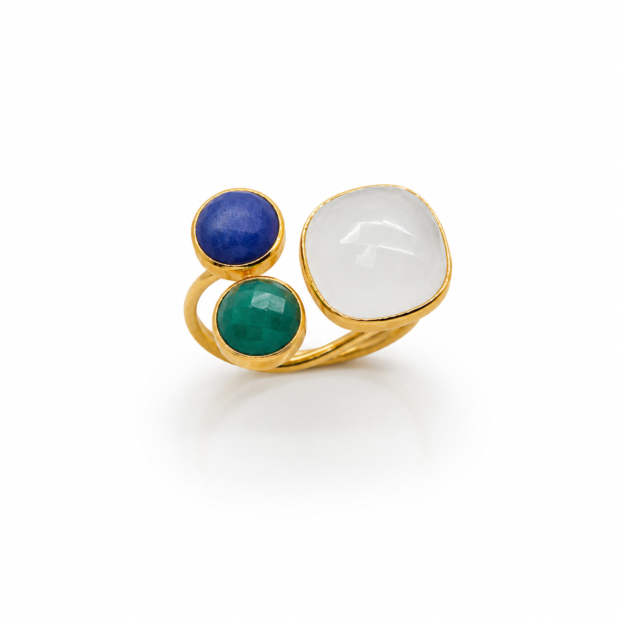✧ Anillo Samsara Tríada · Equilibrio y Energía