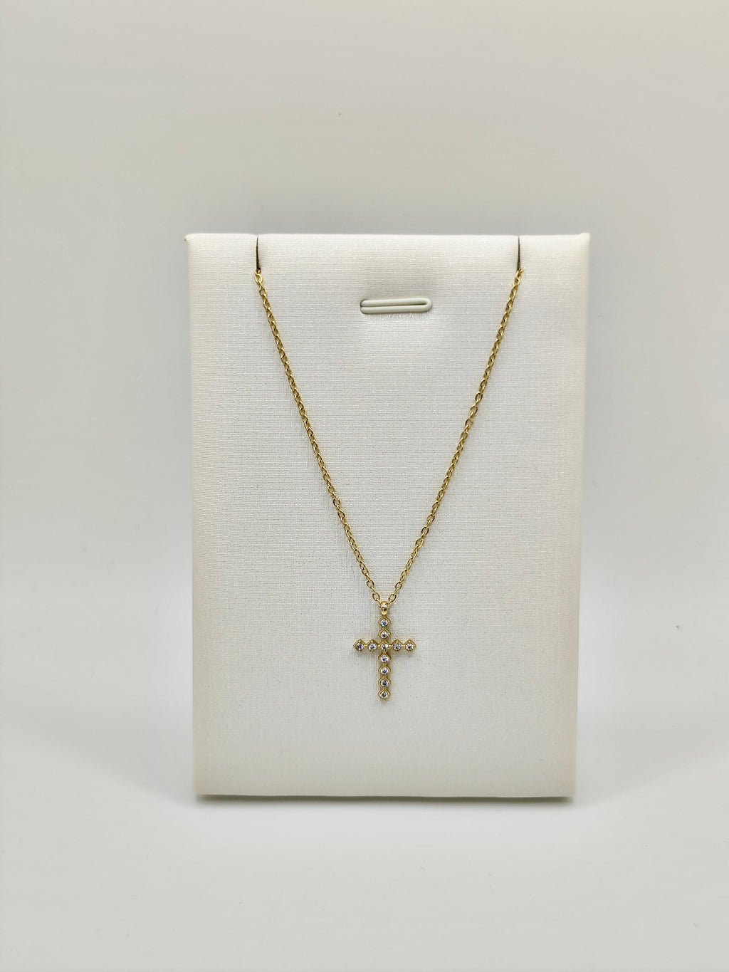 Collar Cruz Brillo