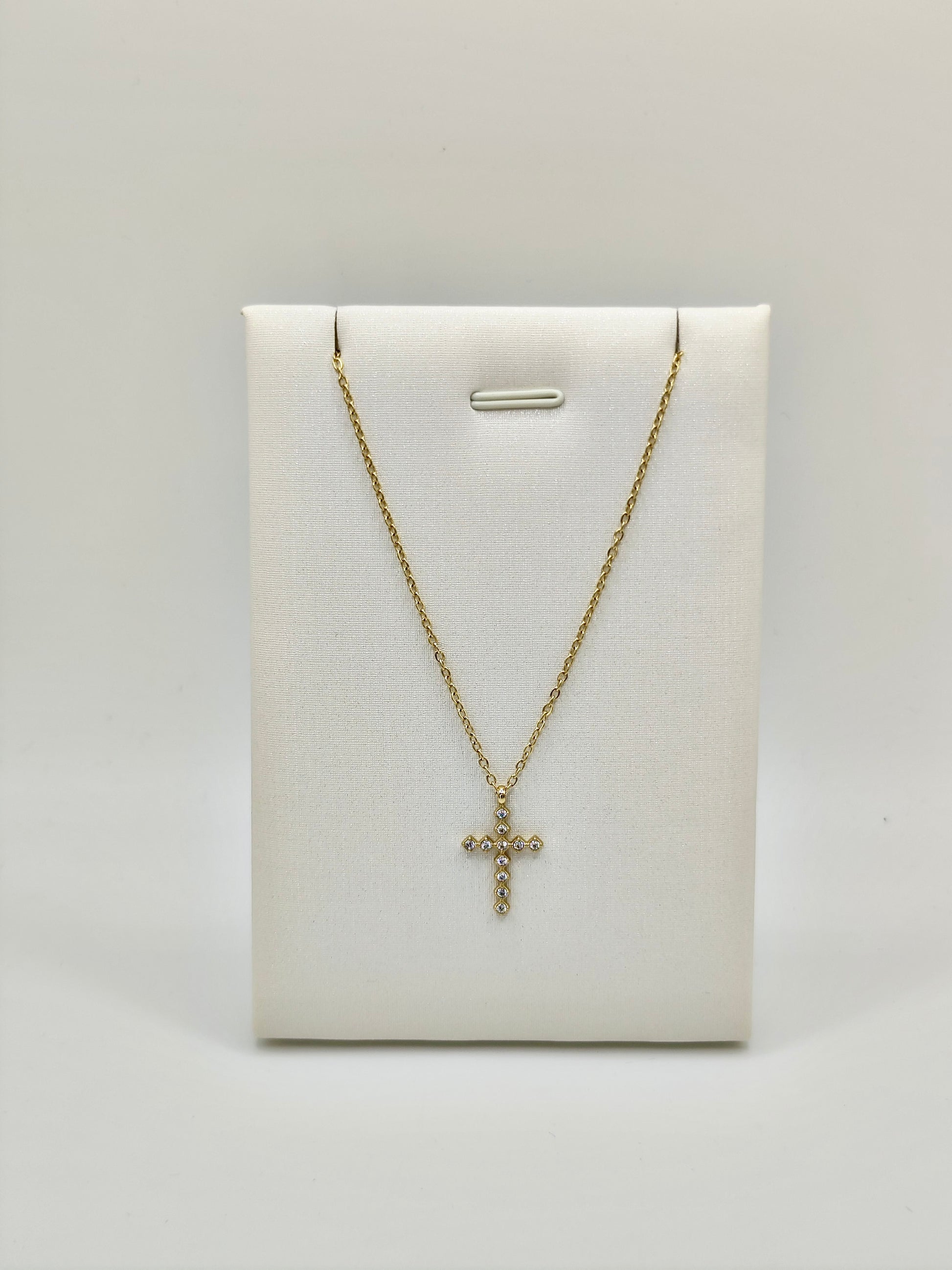 Collar Cruz Brillo