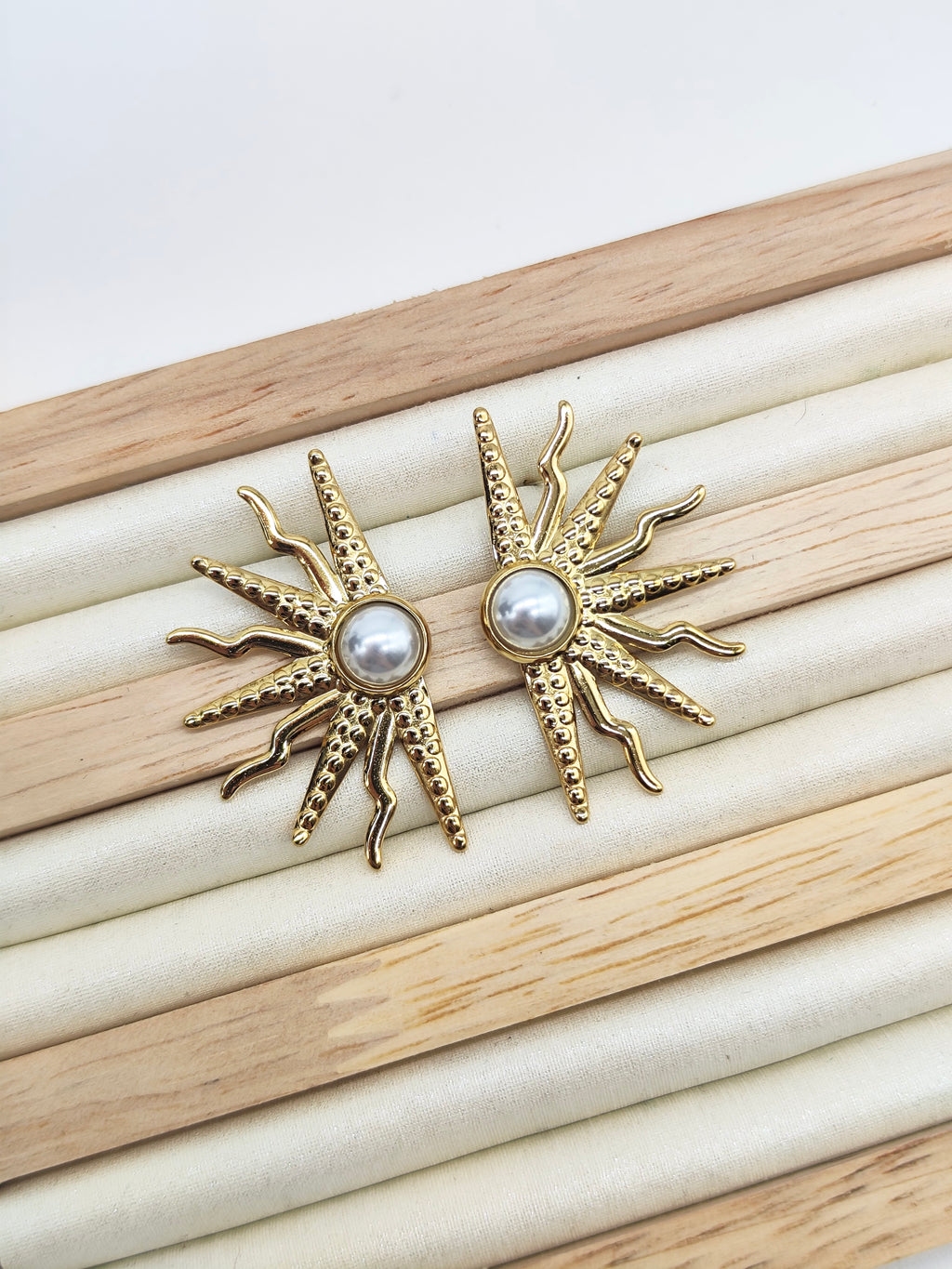 Pendientes Perla Solaris