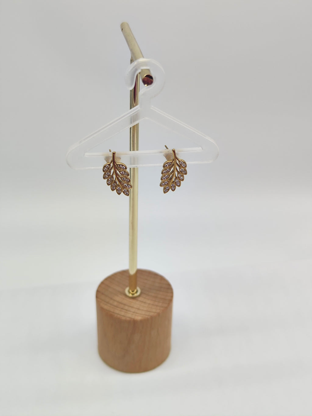 Pendientes Hojas de Luz