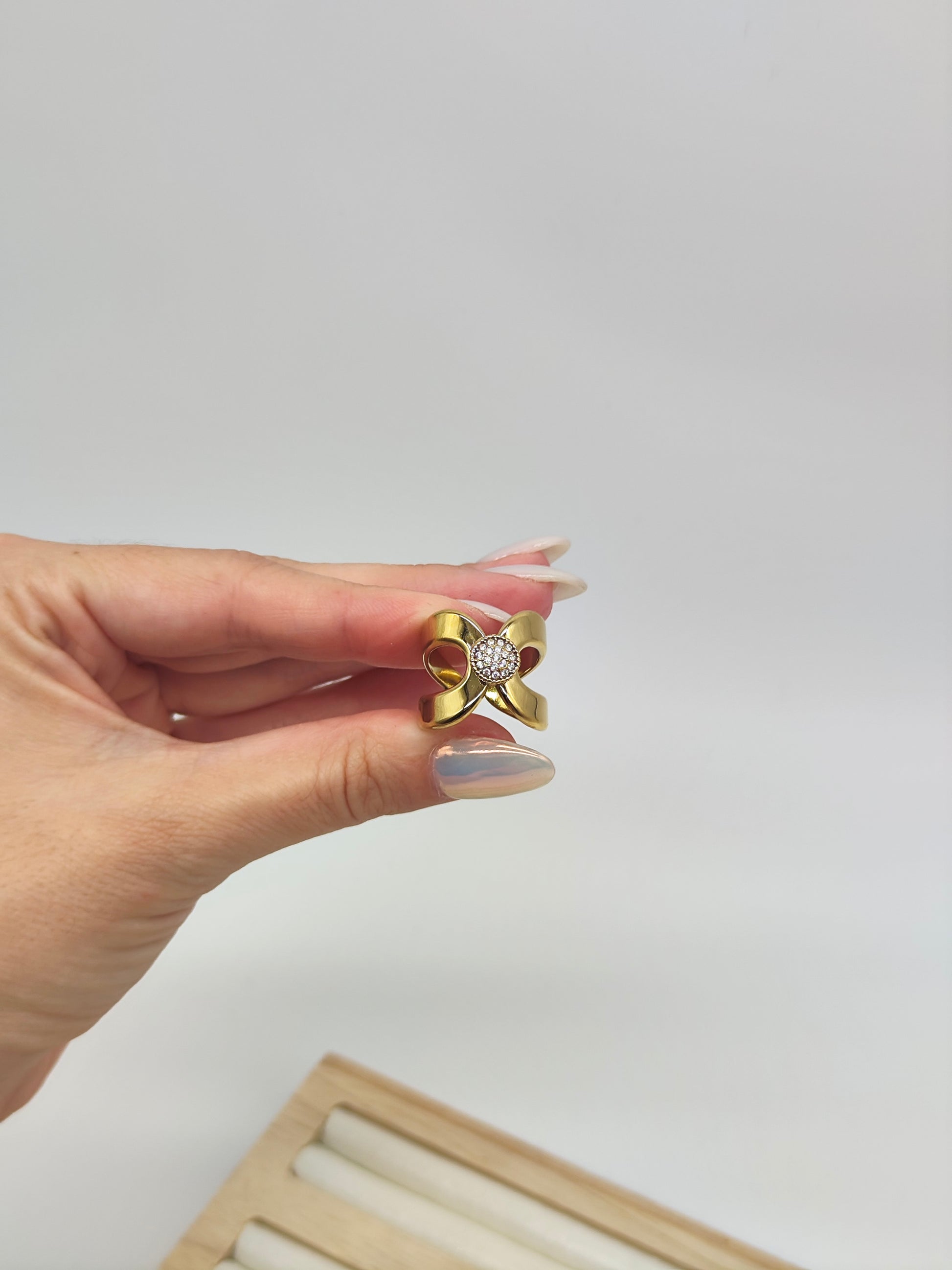 Anillo Lazo Brillante