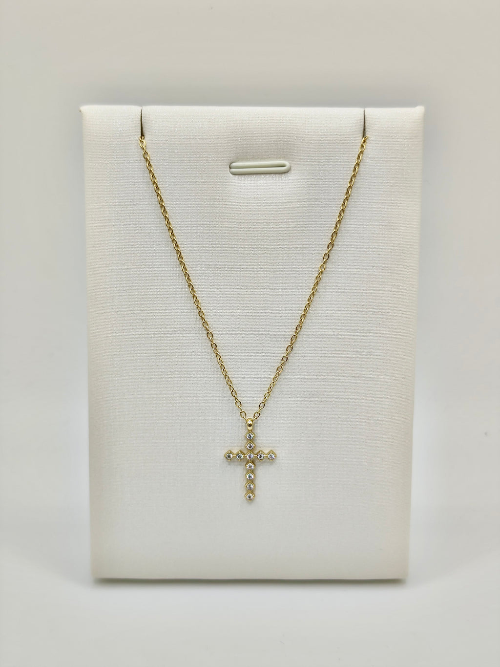 Collar Cruz Brillo