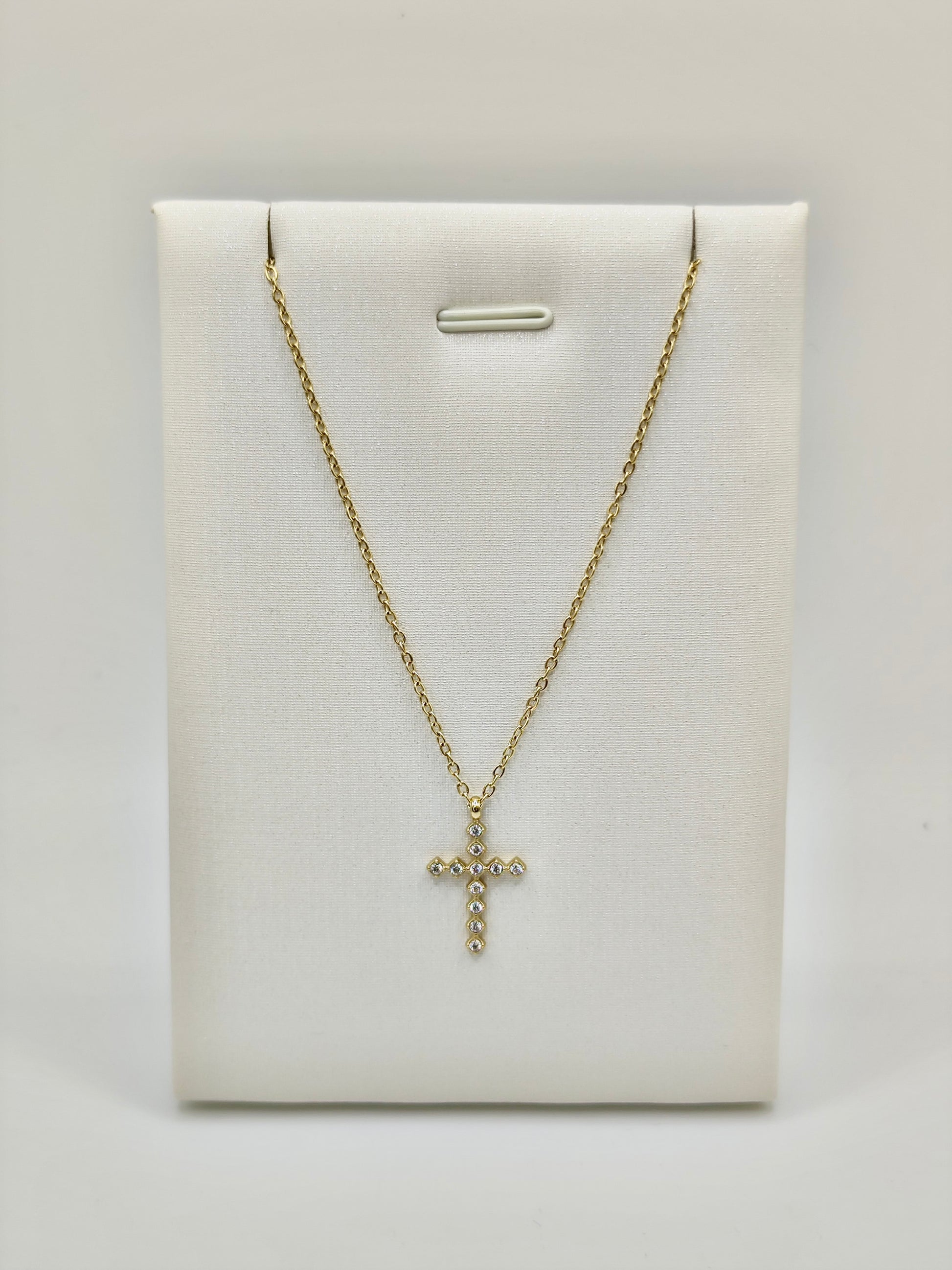 Collar Cruz Brillo