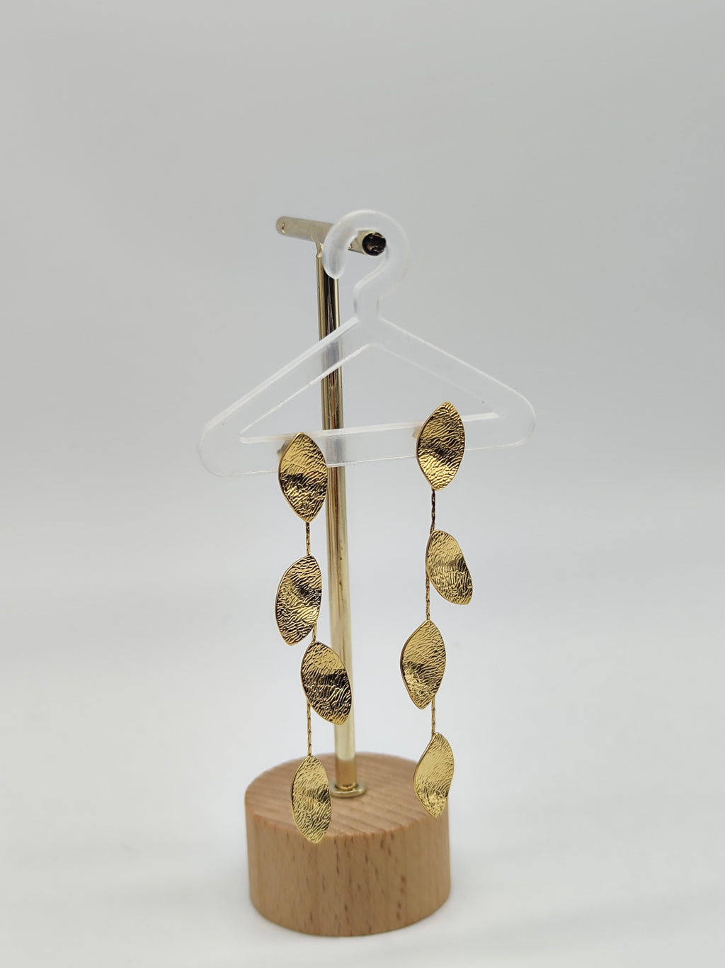 Pendientes Hoja de Luna