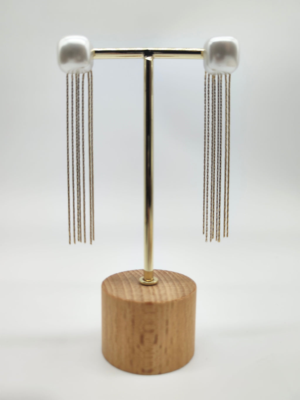 Pendientes Perla Cascada Marina