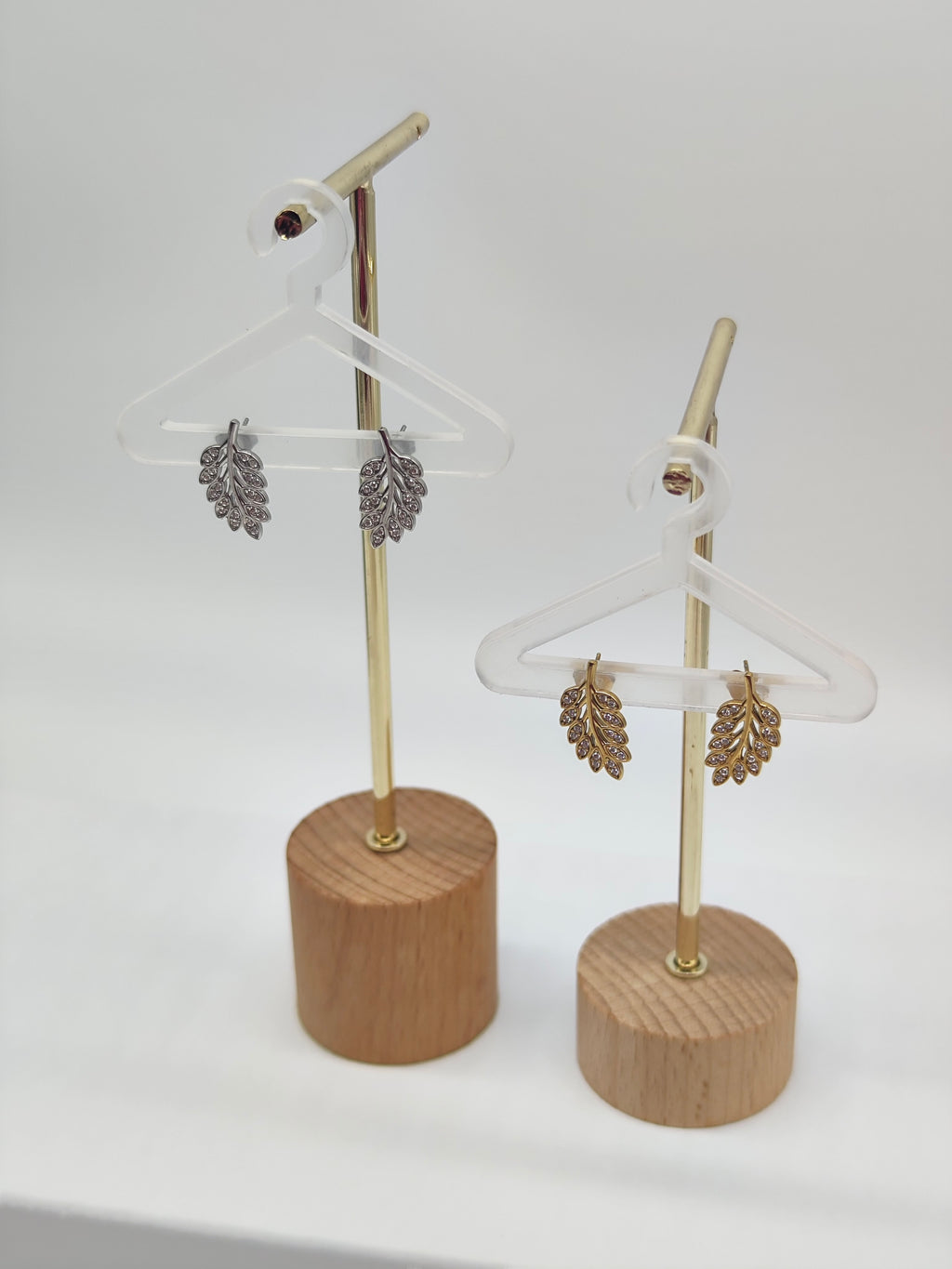 Pendientes Hojas de Luz