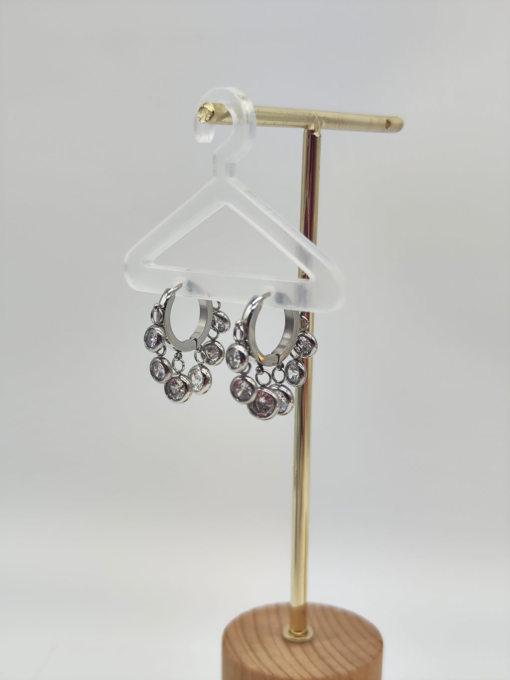 Pendientes aro Cascada de Luz