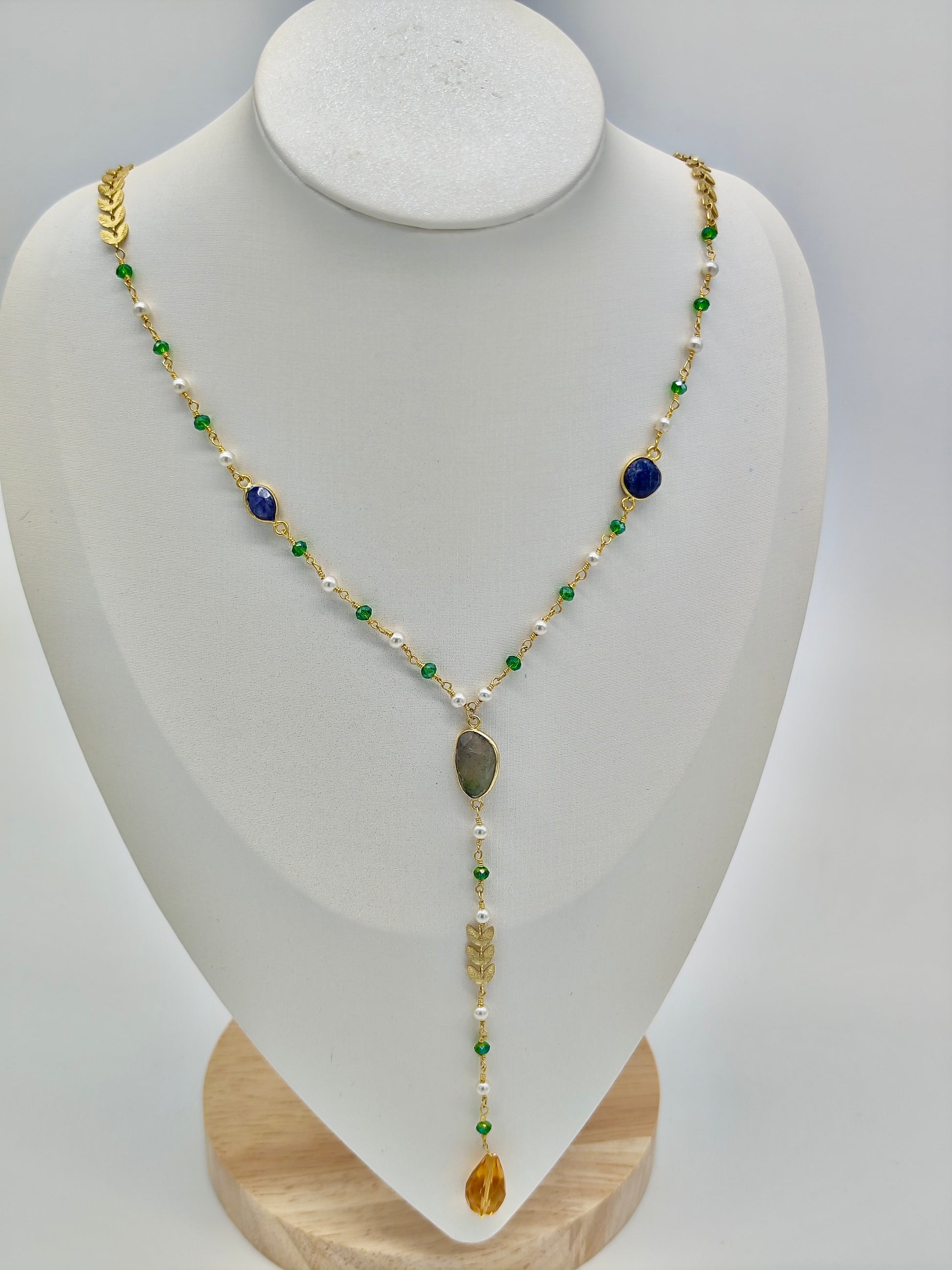 Collar Largo Vana Padma – Colección Nila Padma