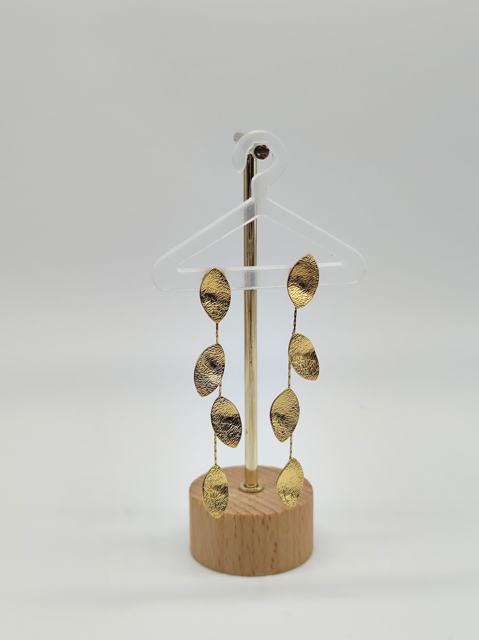 Pendientes Hoja de Luna