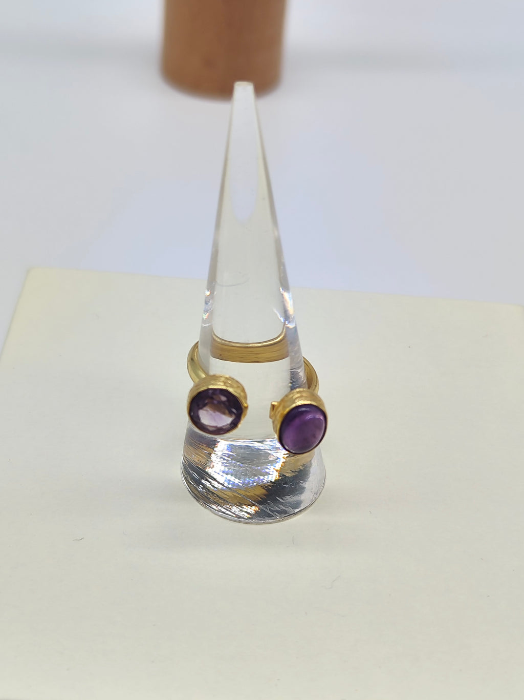 ✧ Anillo Padma Amatista Dúo · Edición Limitada