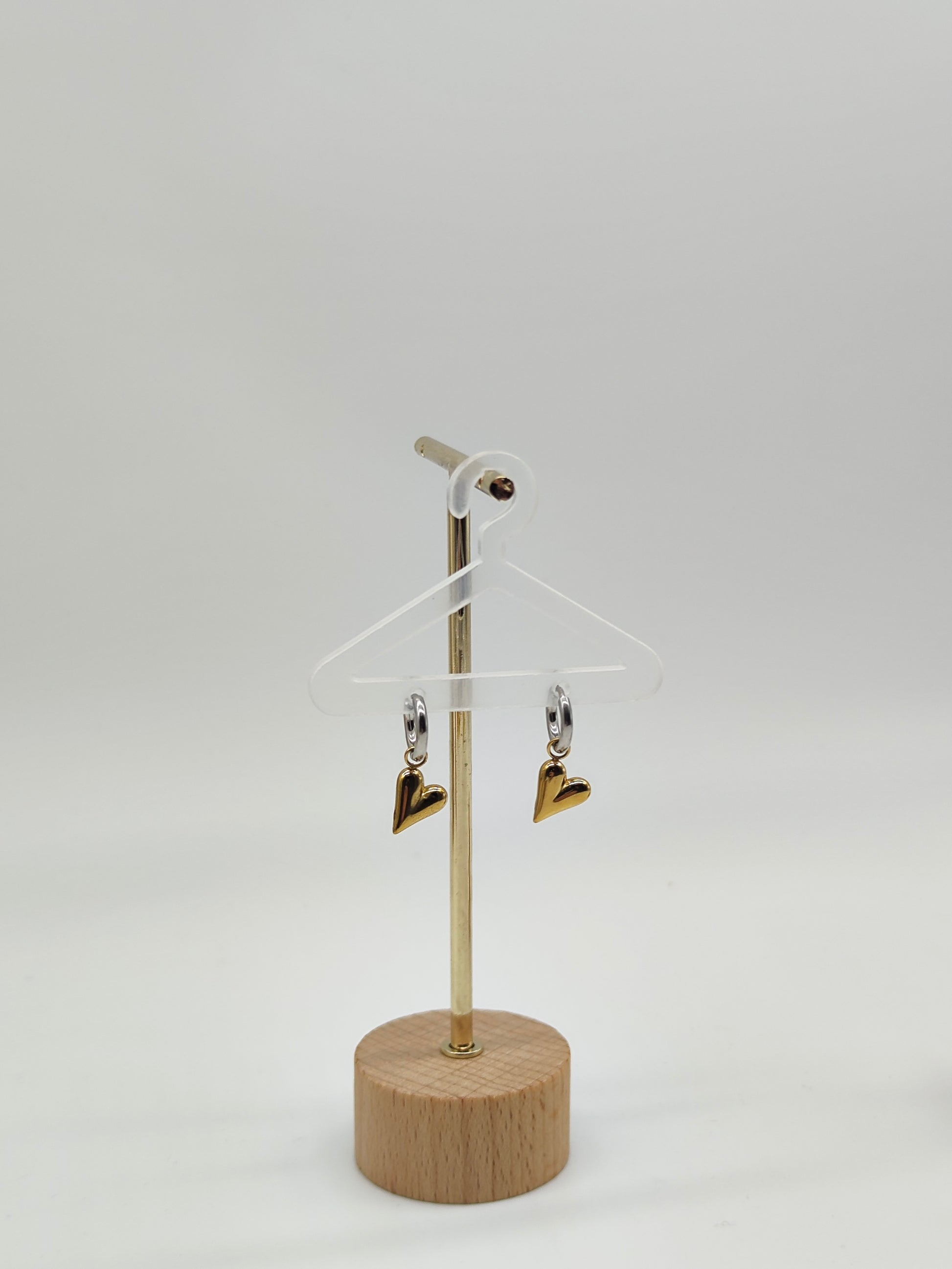 Pendientes Corazón Duo