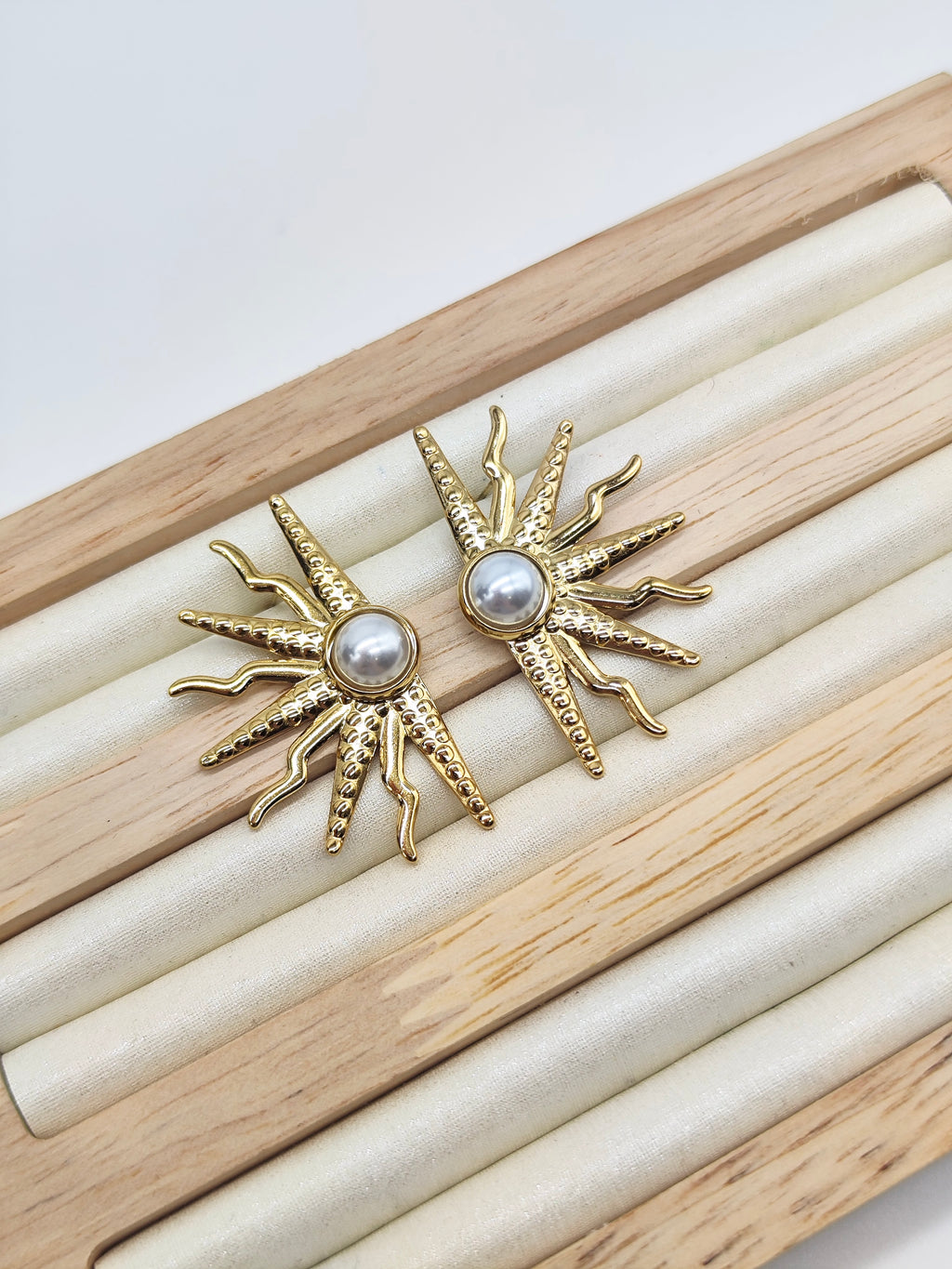 Pendientes Perla Solaris