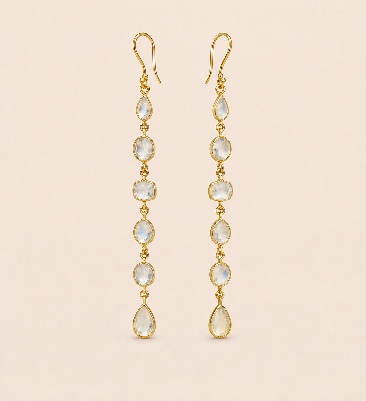 Pendientes Jyoti Padma – Colección Nila Padma