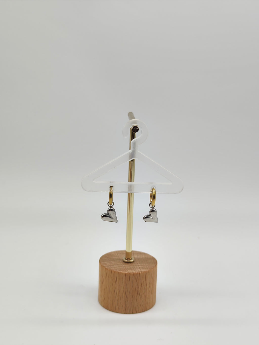 Pendientes Corazón Duo