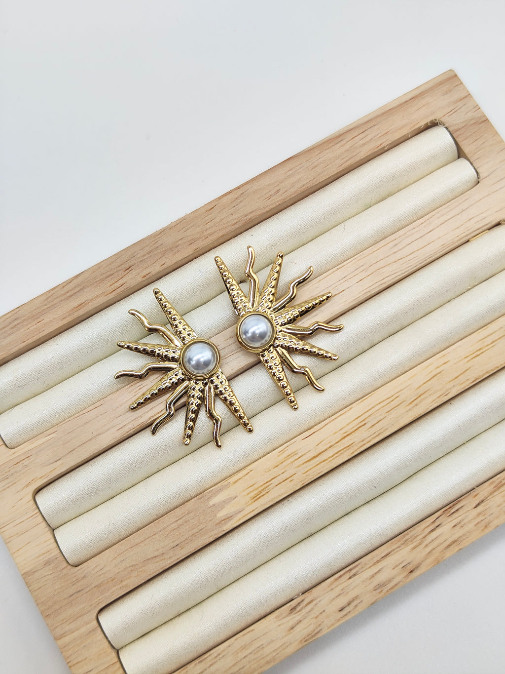 Pendientes Perla Solaris