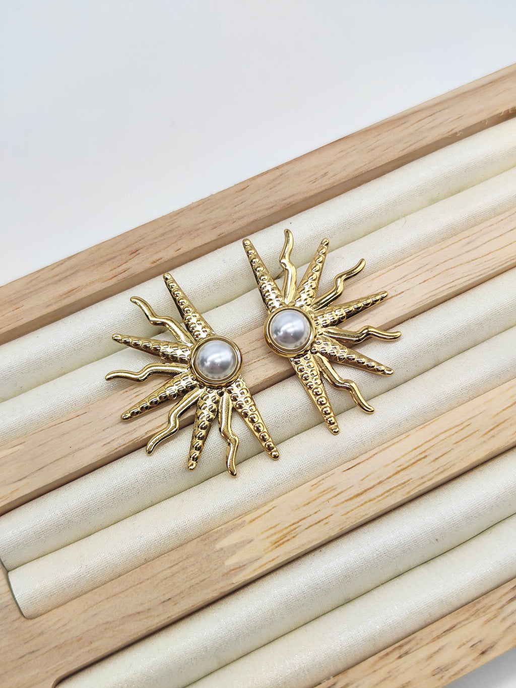 Pendientes Perla Solaris