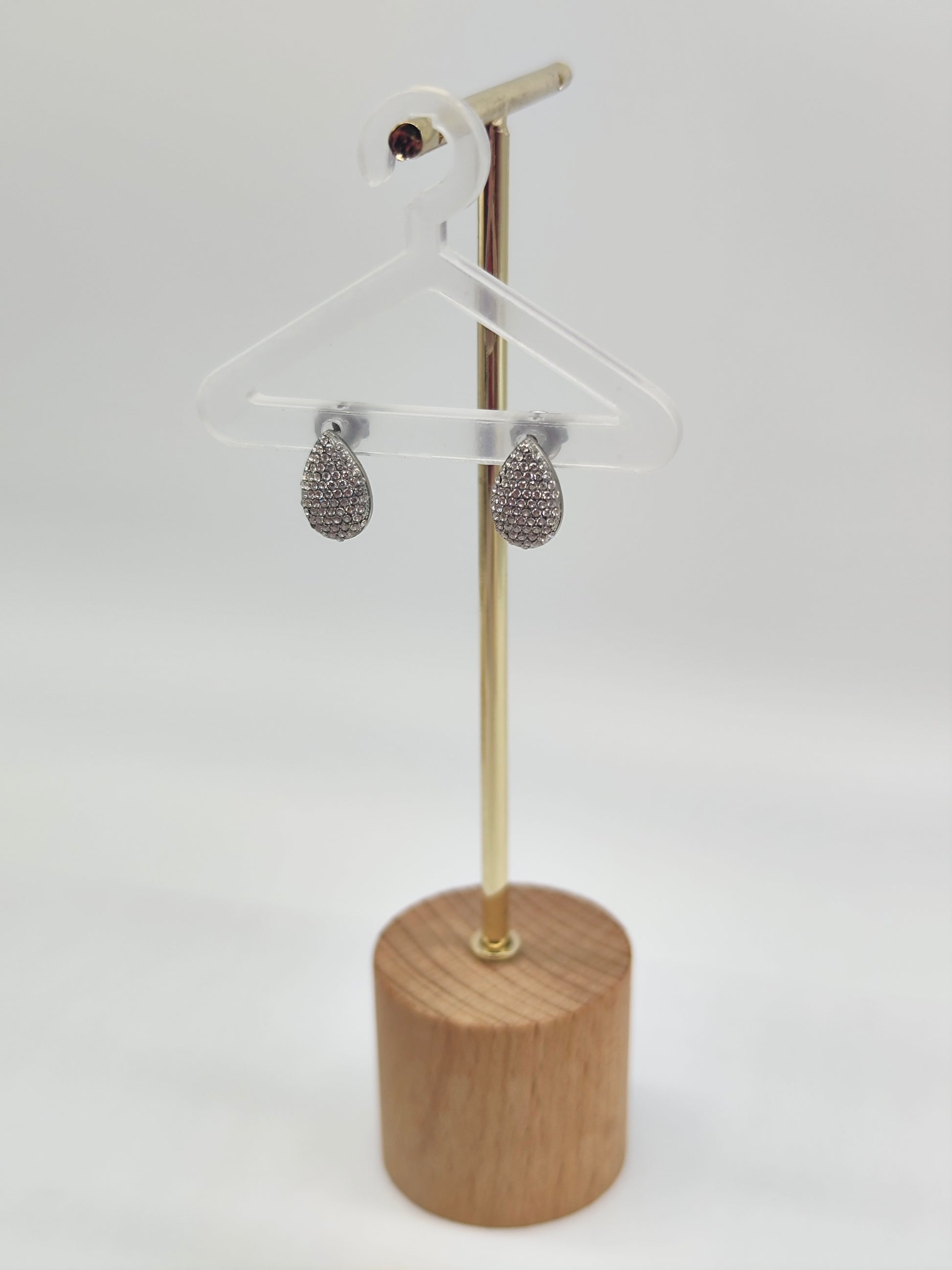 Pendientes Gota Brillante – A elegir en dorado o plateado