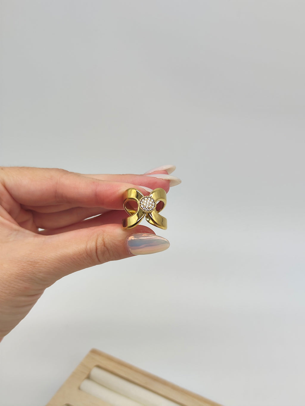 Anillo Lazo Brillante