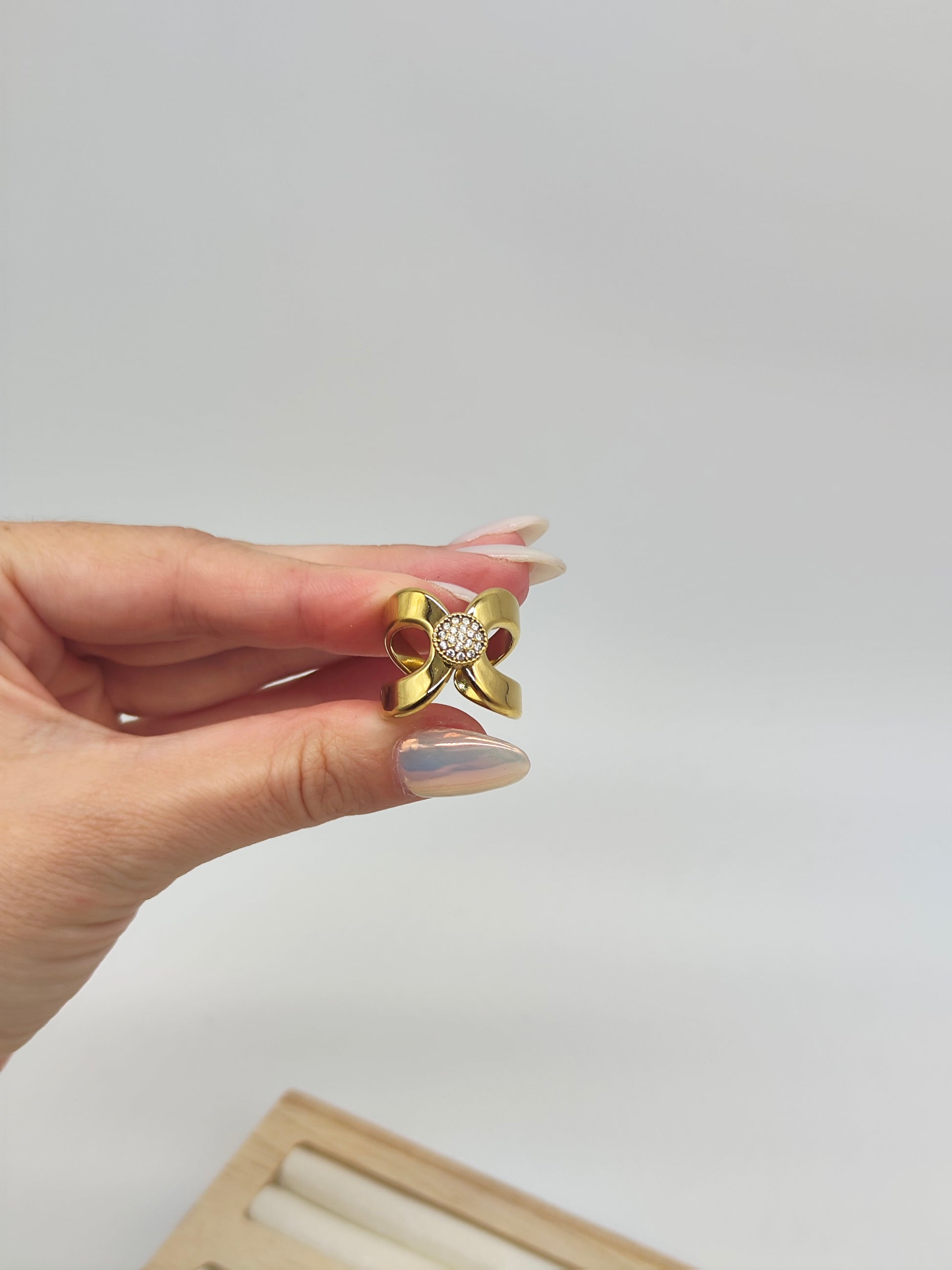 Anillo Lazo Brillante