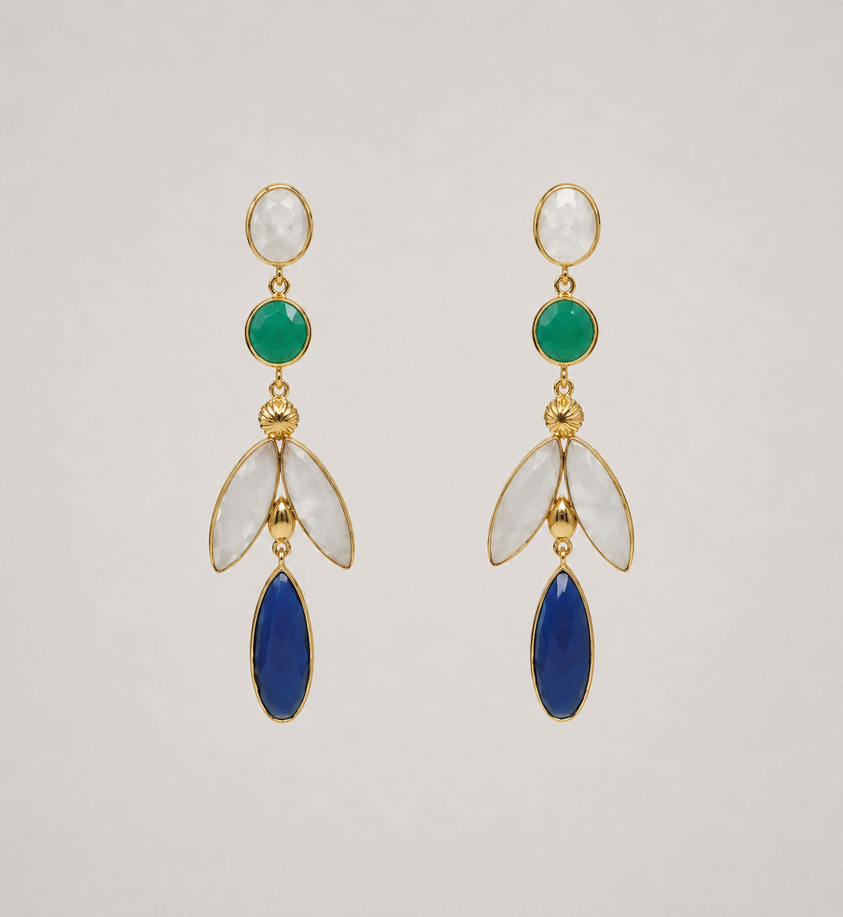 ✧ Pendientes Padma Tríada Celeste · Edición Limitada