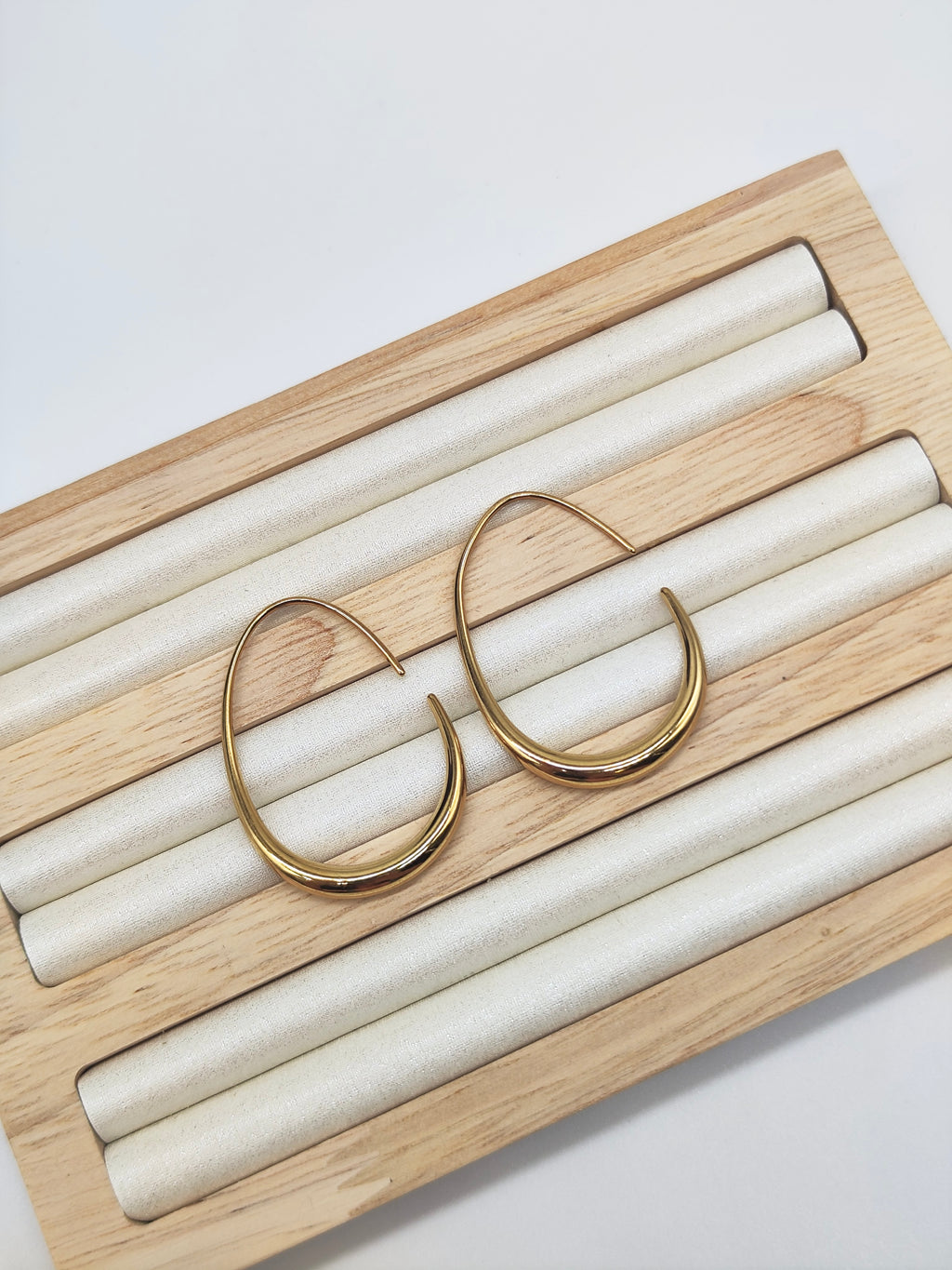 Pendientes Aro Ola Minimal