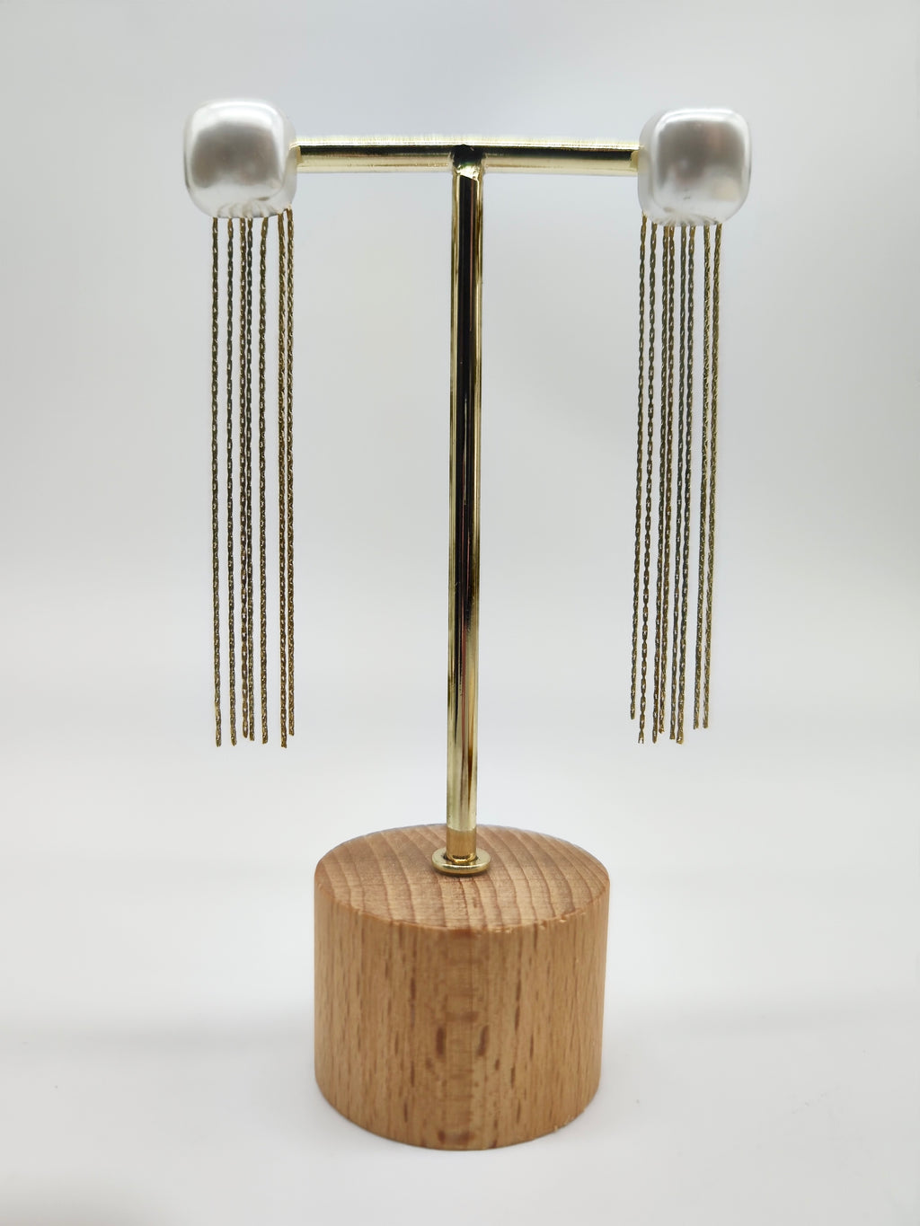 Pendientes Perla Cascada Marina