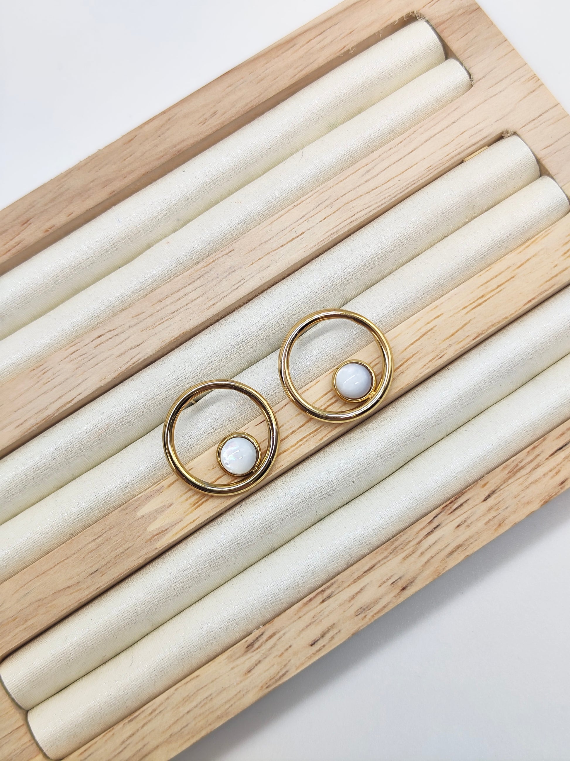 Pendientes Perla Aura