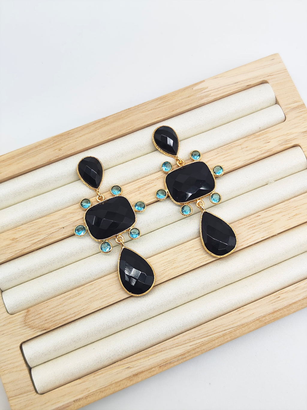 ✧ Pendientes Kali Padma Azul · Edición Limitada