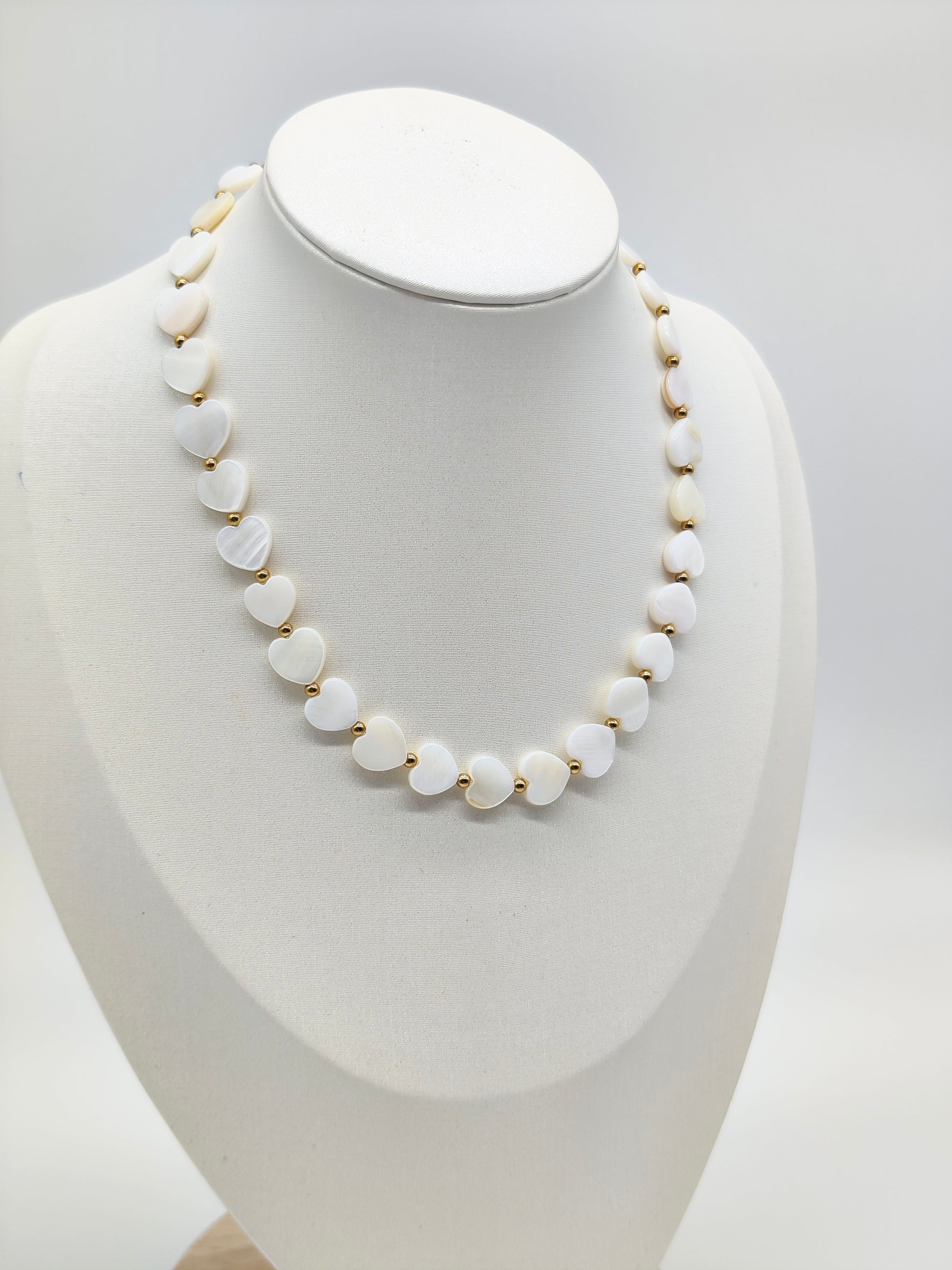 Collar Corazón de Nacar