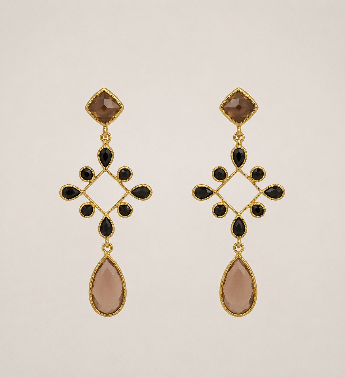 ✧ Pendientes Agni Padma Noche · Edición Limitada
