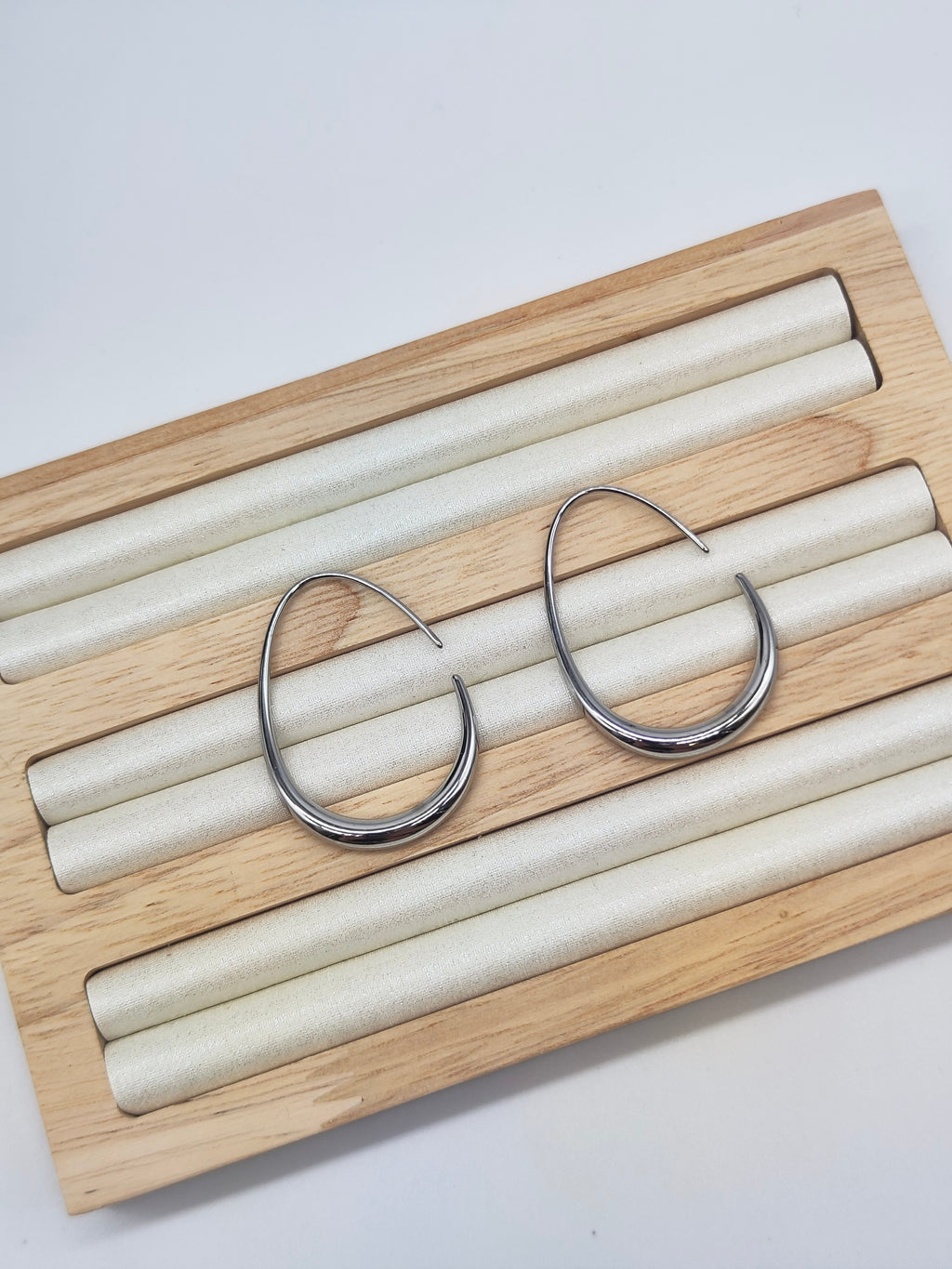 Pendientes Aro Ola Minimal