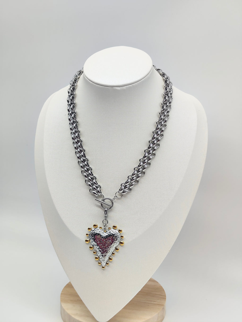 Collar Corazon Guerrero