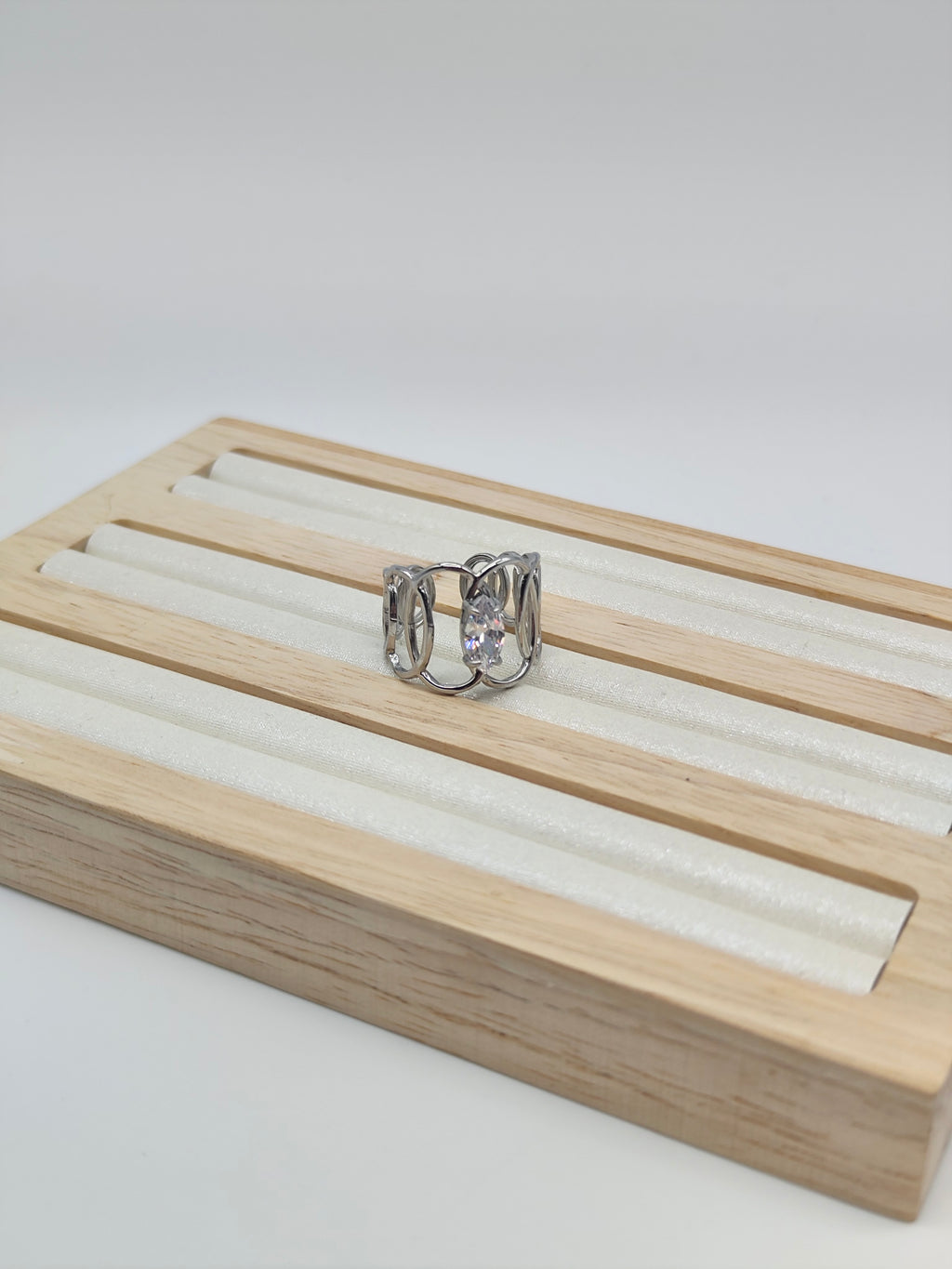 Anillo Ola Brillante