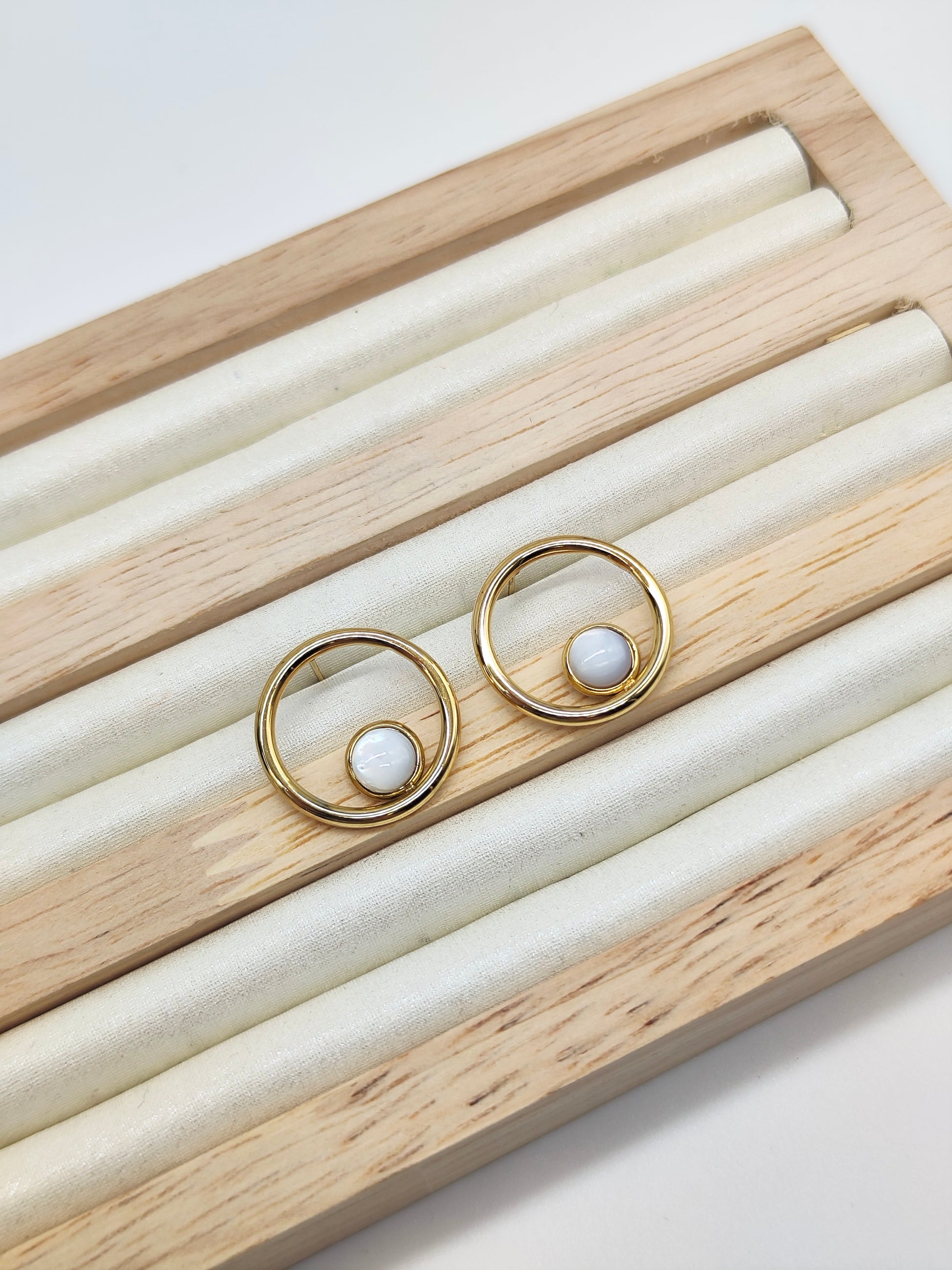 Pendientes Perla Aura