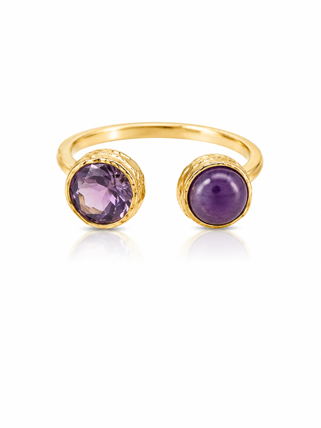 ✧ Anillo Padma Amatista Dúo · Edición Limitada