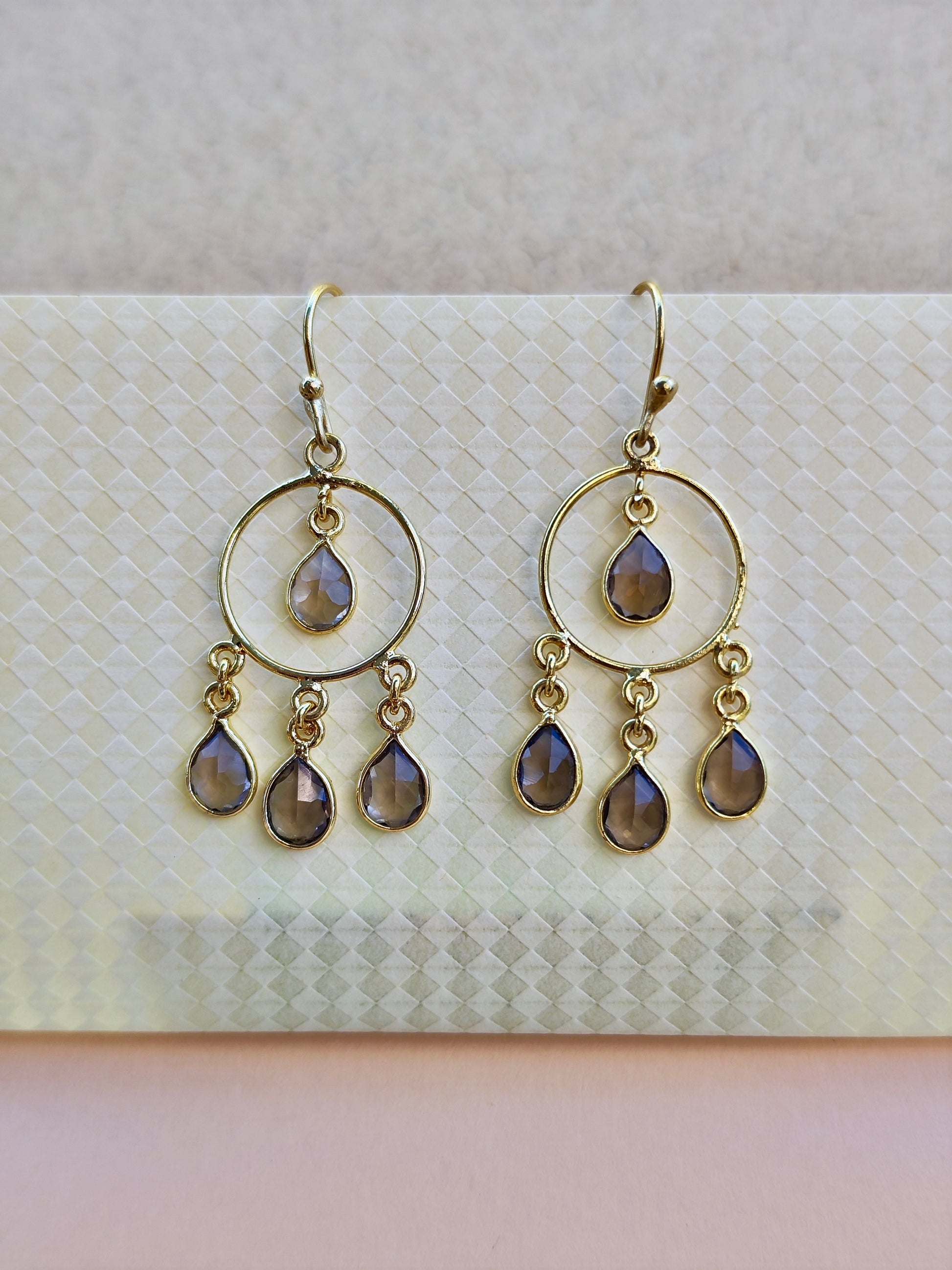 Pendientes Megha Padma – Colección Nila Padma