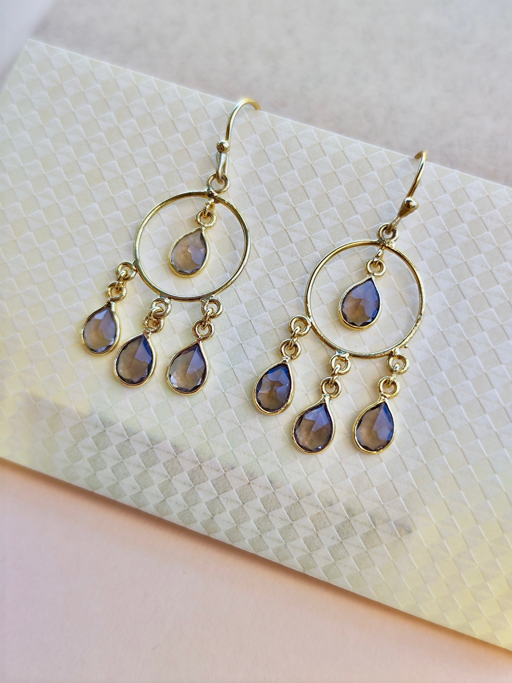 Pendientes Megha Padma – Colección Nila Padma