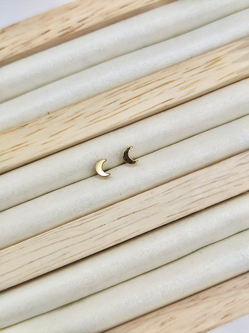 Pendientes Luna en Acero Inoxidable