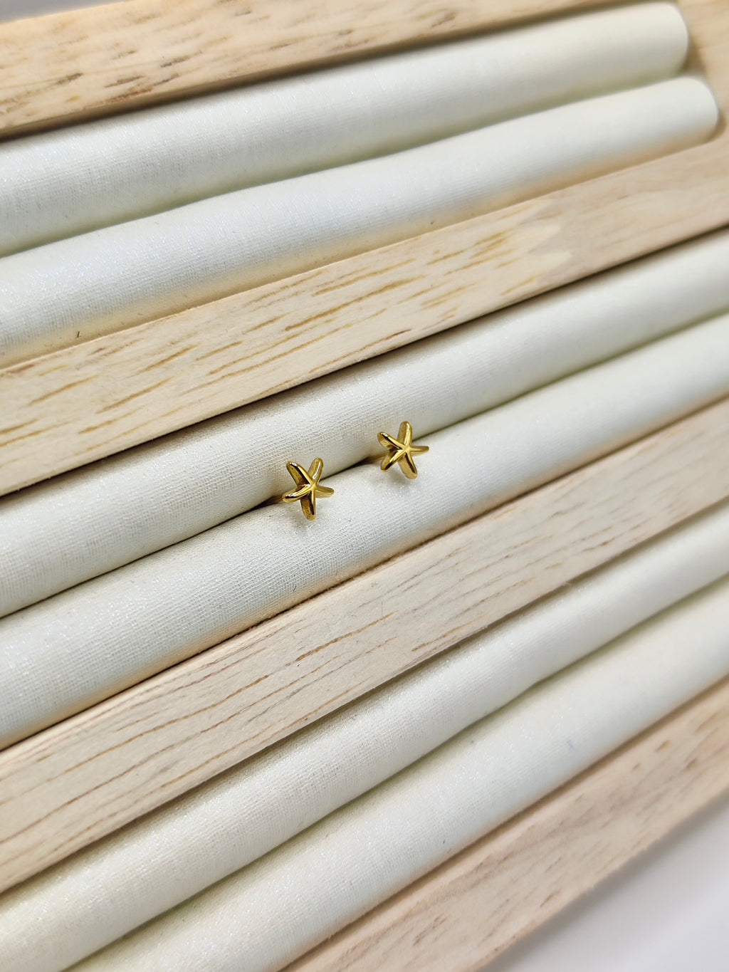 Pendientes Estrella en Acero Inoxidable