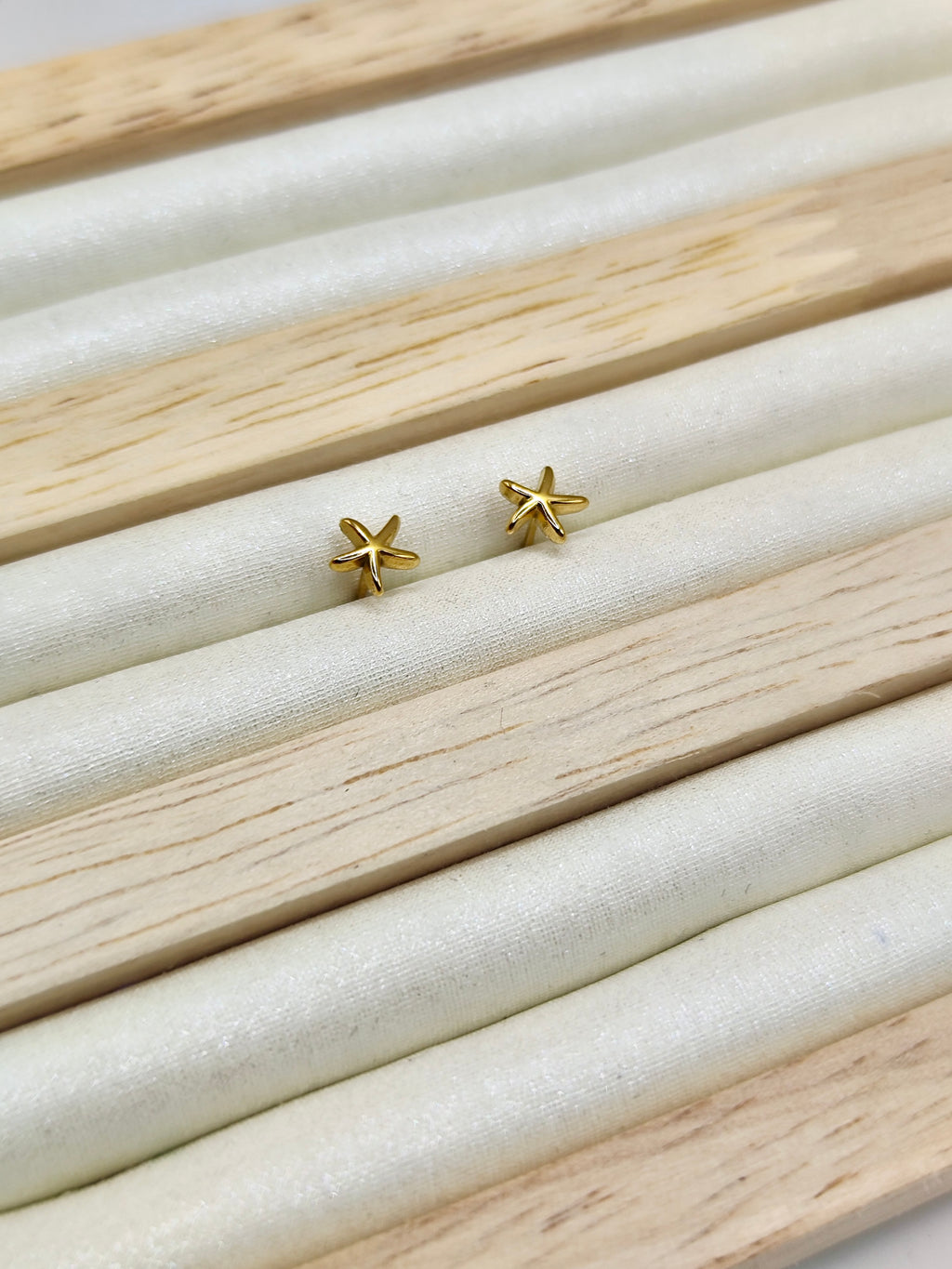 Pendientes Estrella en Acero Inoxidable