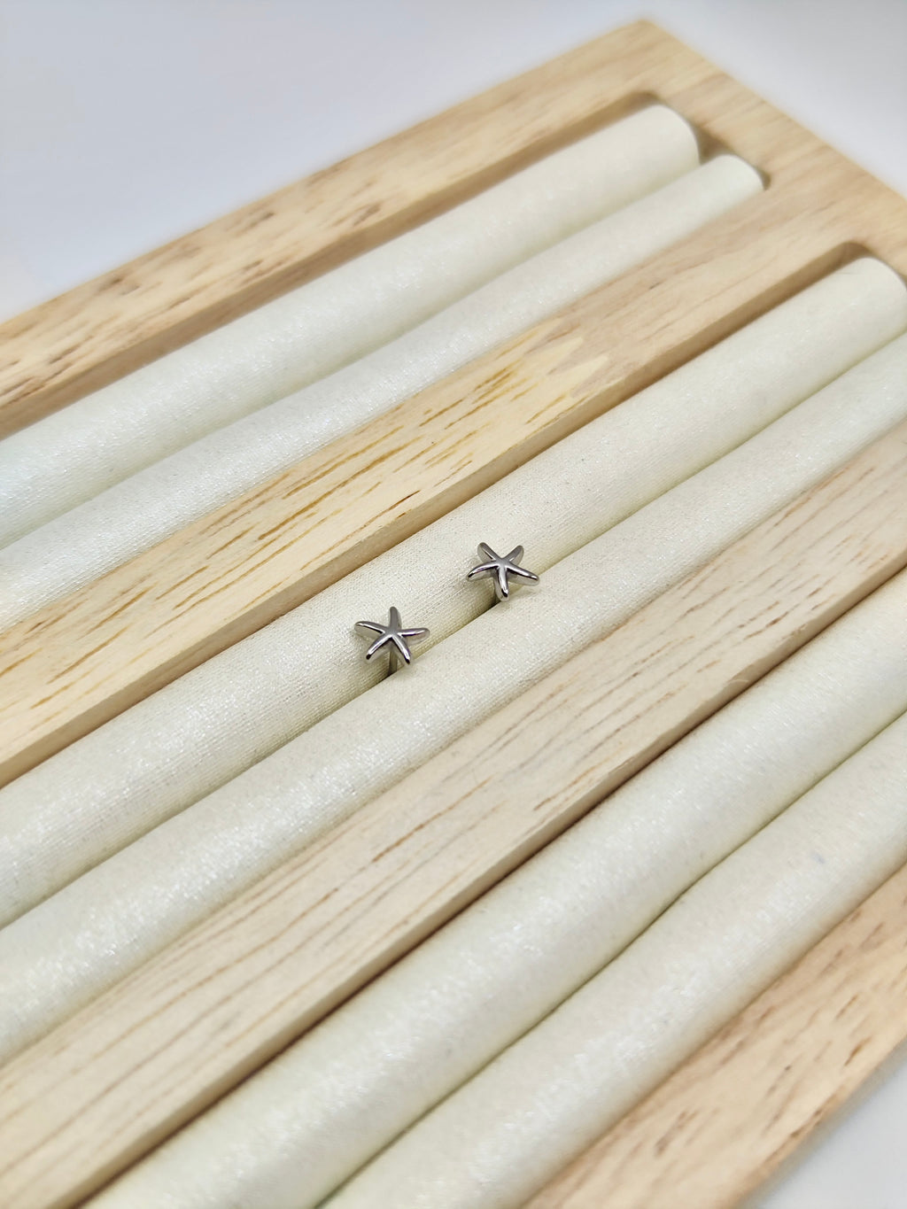 Pendientes Estrella en Acero Inoxidable