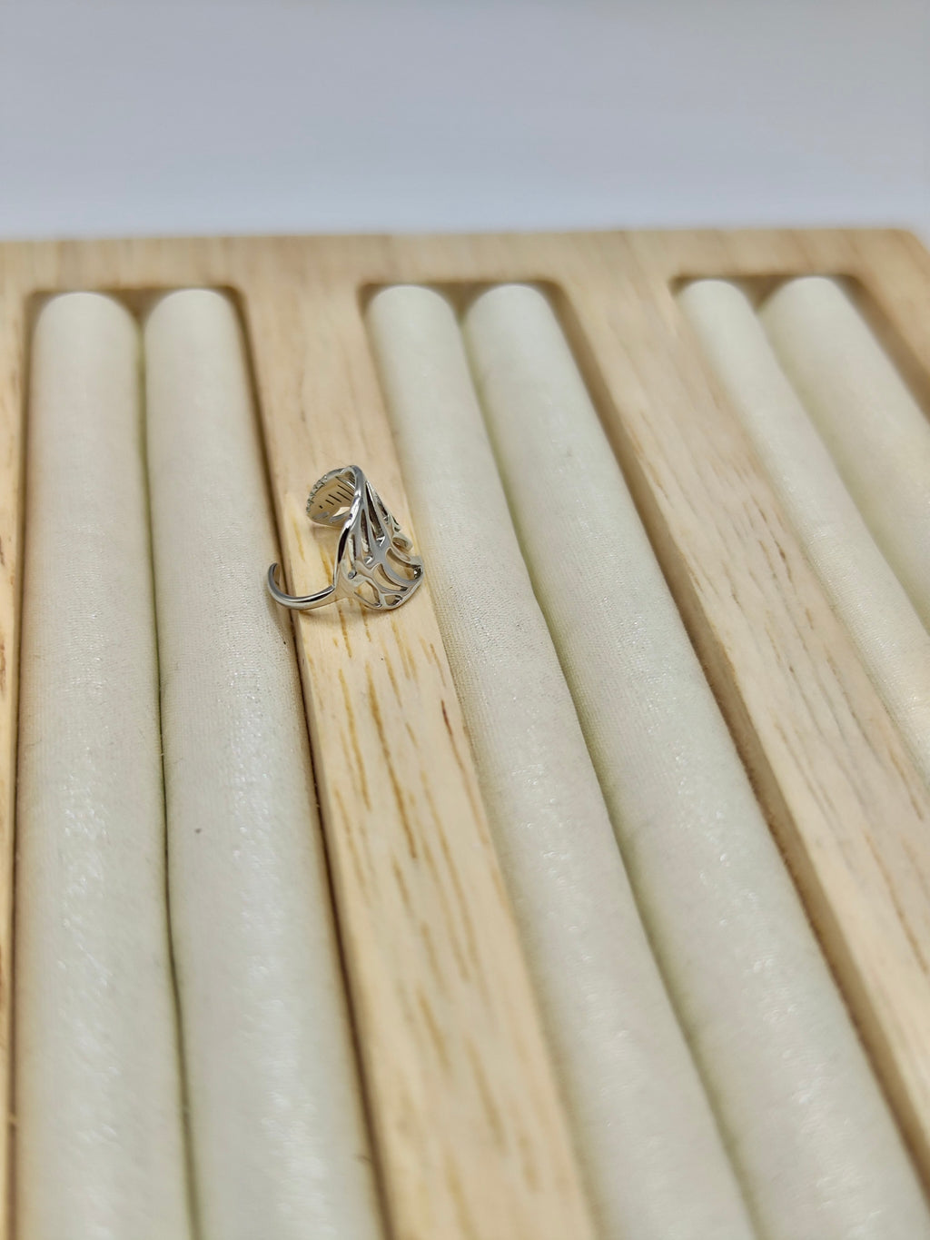 Ear Cuff Hoja – Plata y Dorado