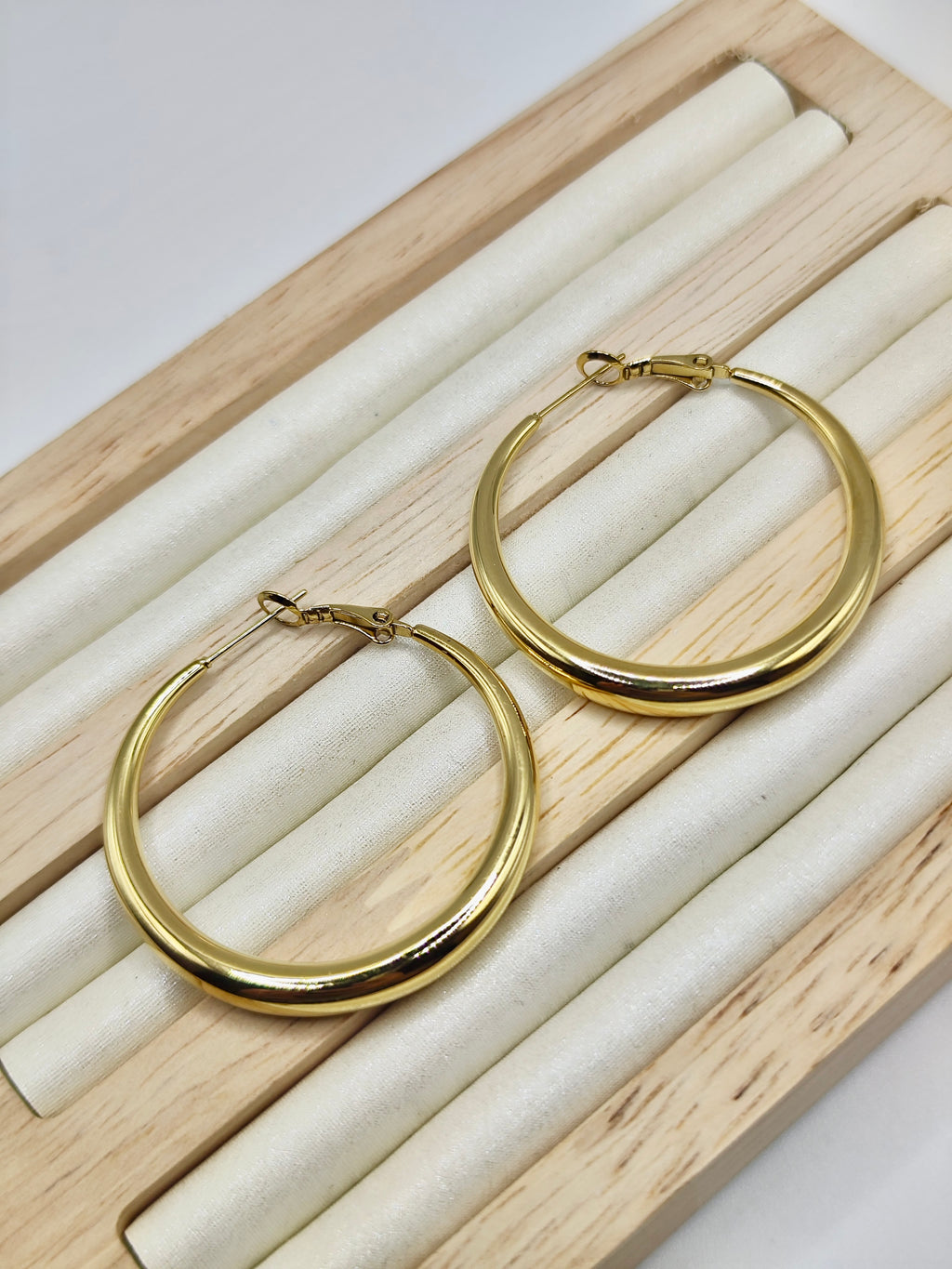 Pendientes Classic Hoops – Dorado y Plateado