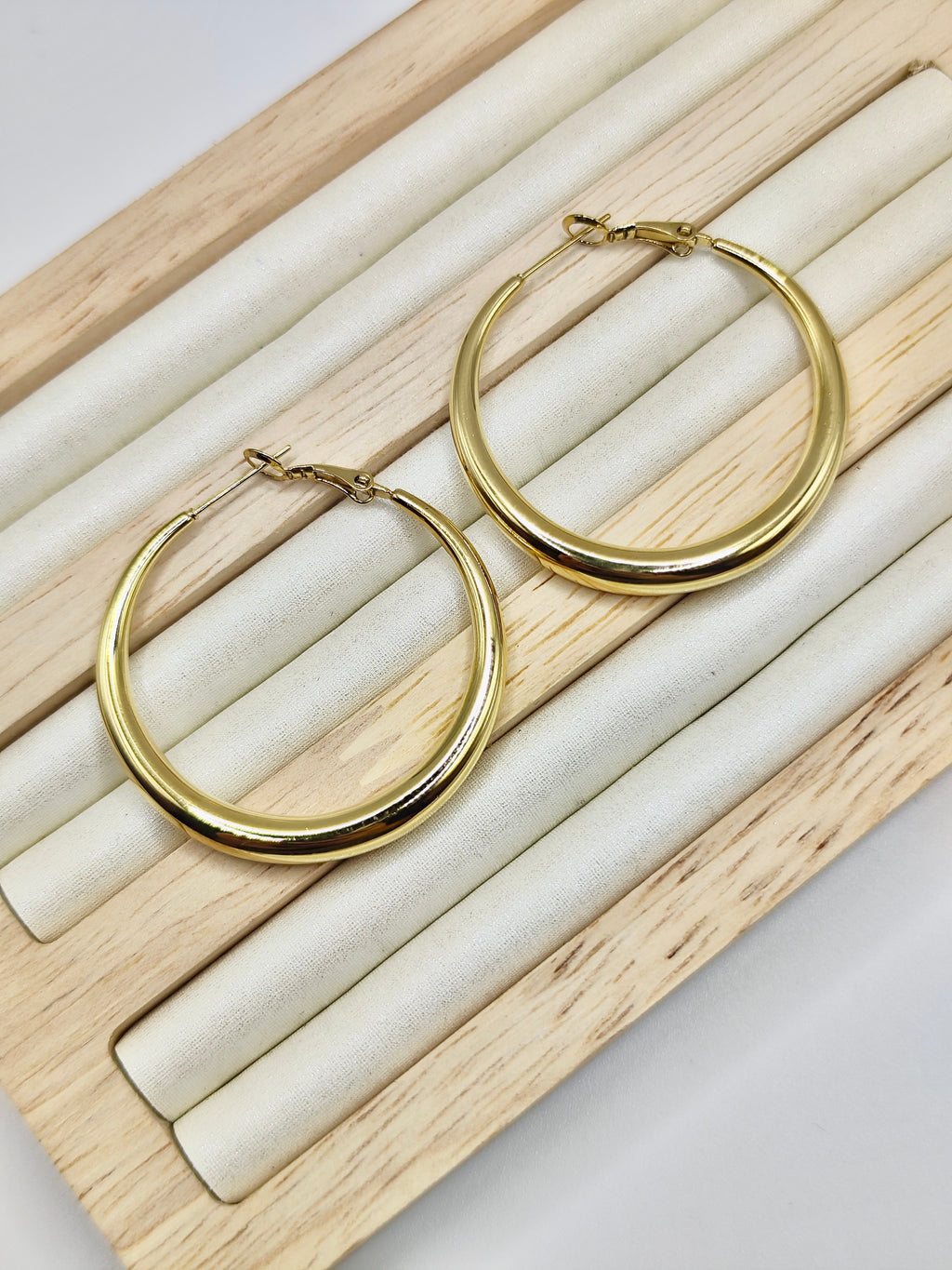 Pendientes Classic Hoops – Dorado y Plateado