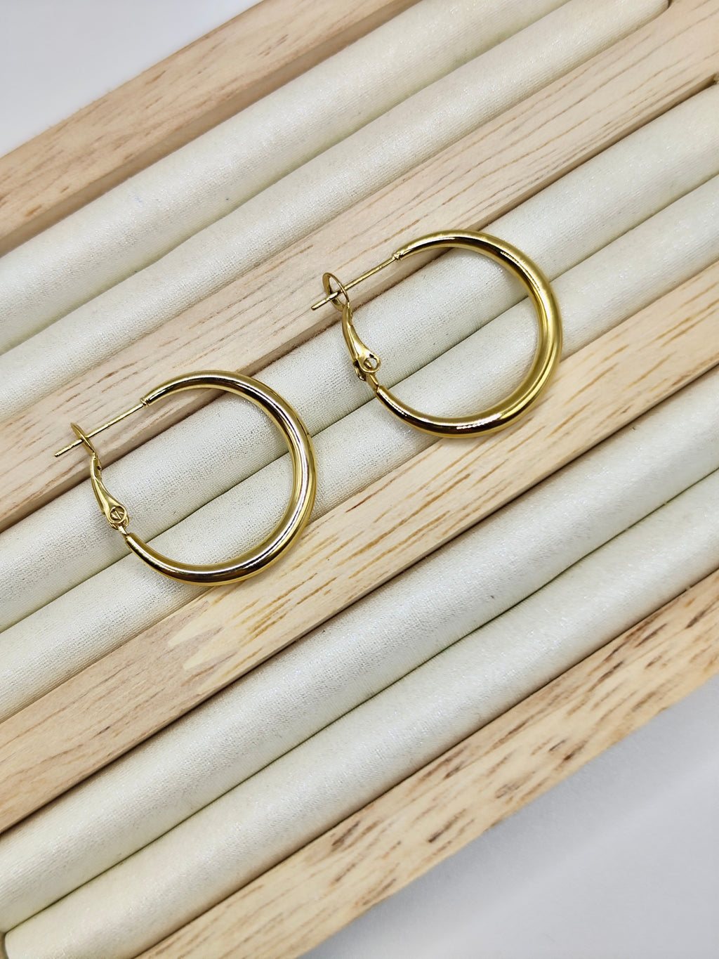 Pendientes Daily Hoops – Dorado y Plateado