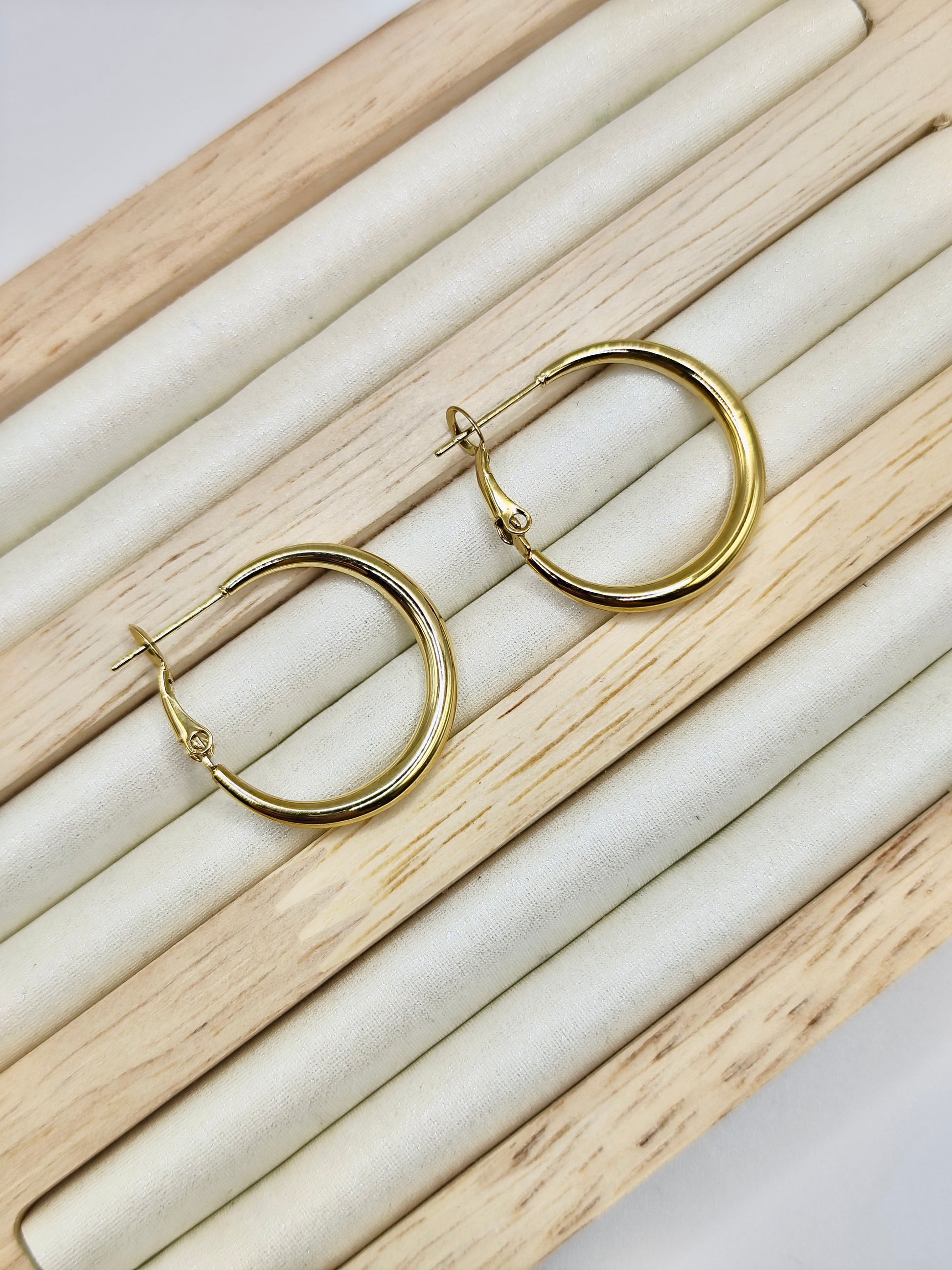 Pendientes Daily Hoops – Dorado y Plateado