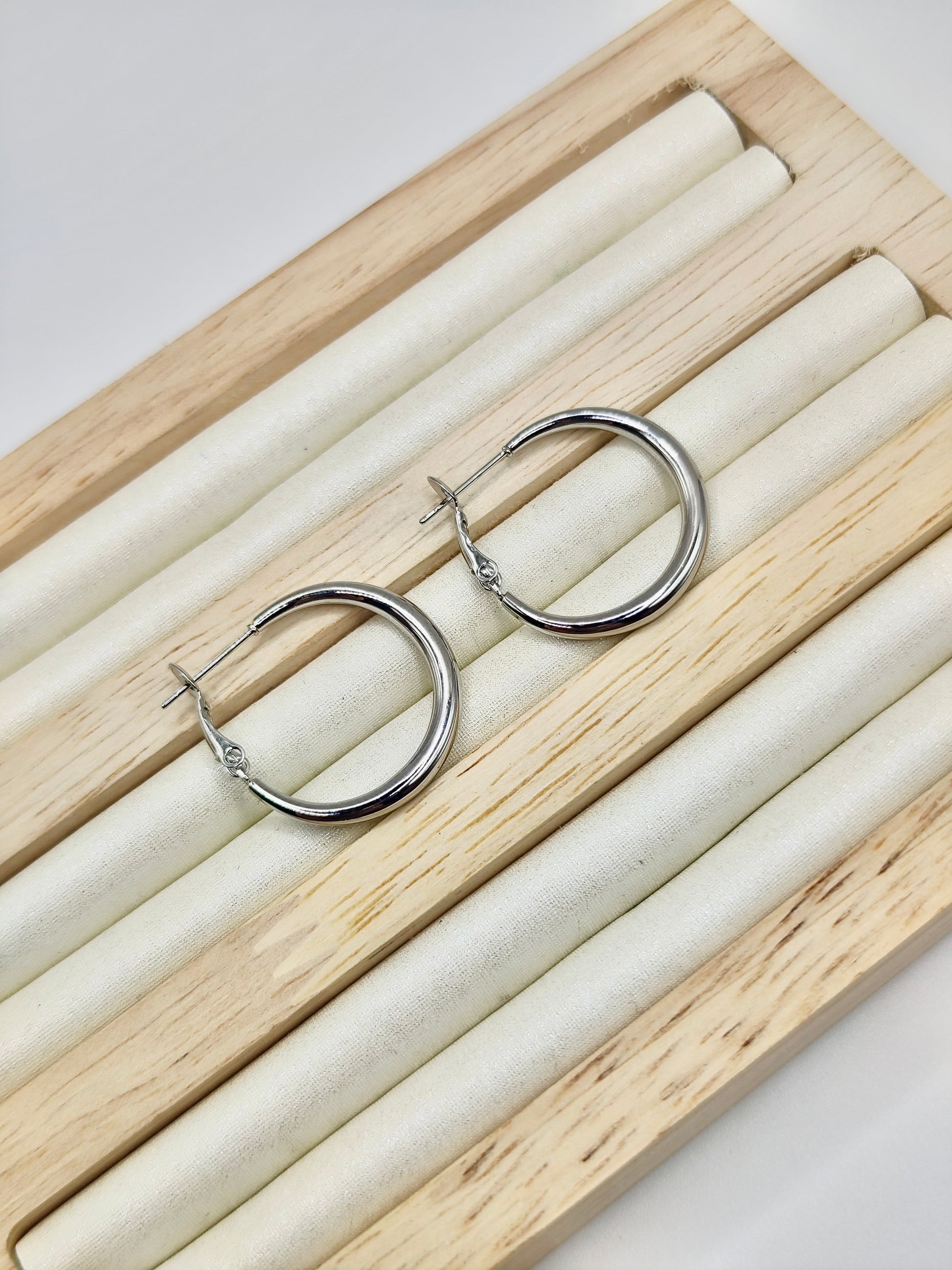 Pendientes Daily Hoops – Dorado y Plateado